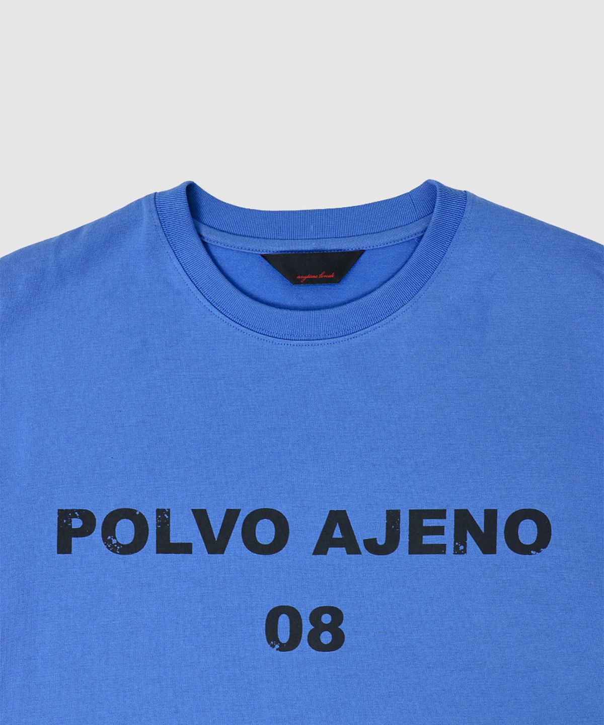 애니타임로릭(ANYTIME LOREAK) PRIMROSE HALF TEE - BLUE