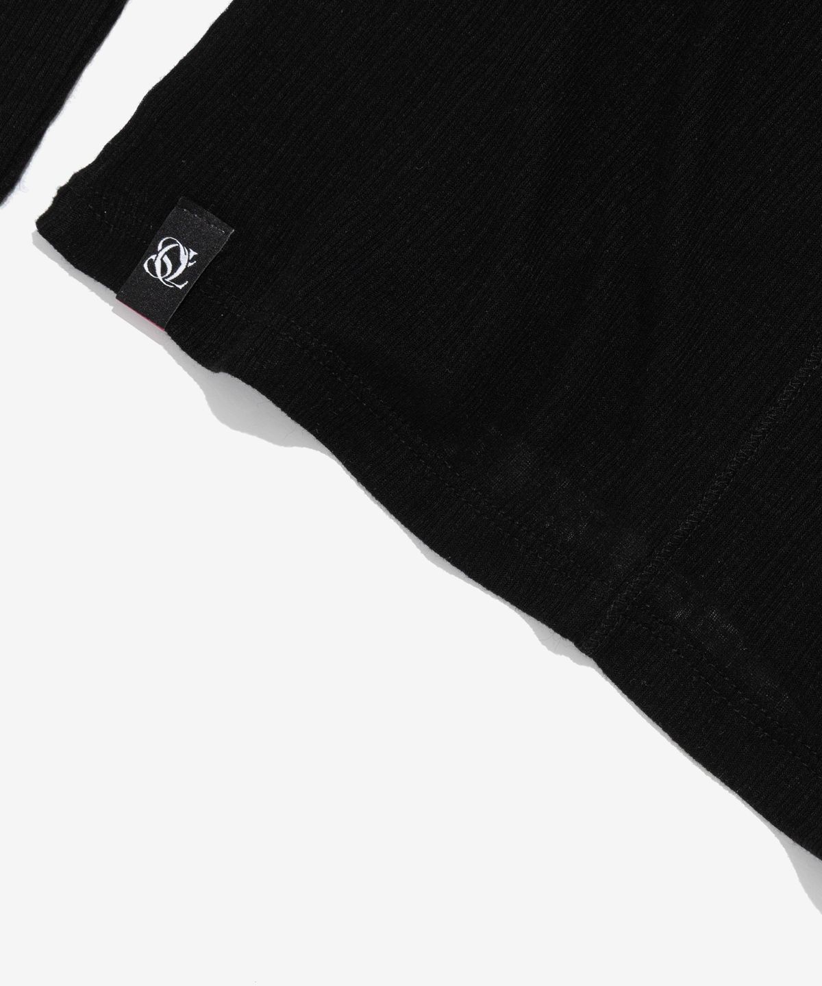 서울어패럴(SEOUL APPAREL) 소프트 스티치 슬림 롱 슬리브 (블랙)