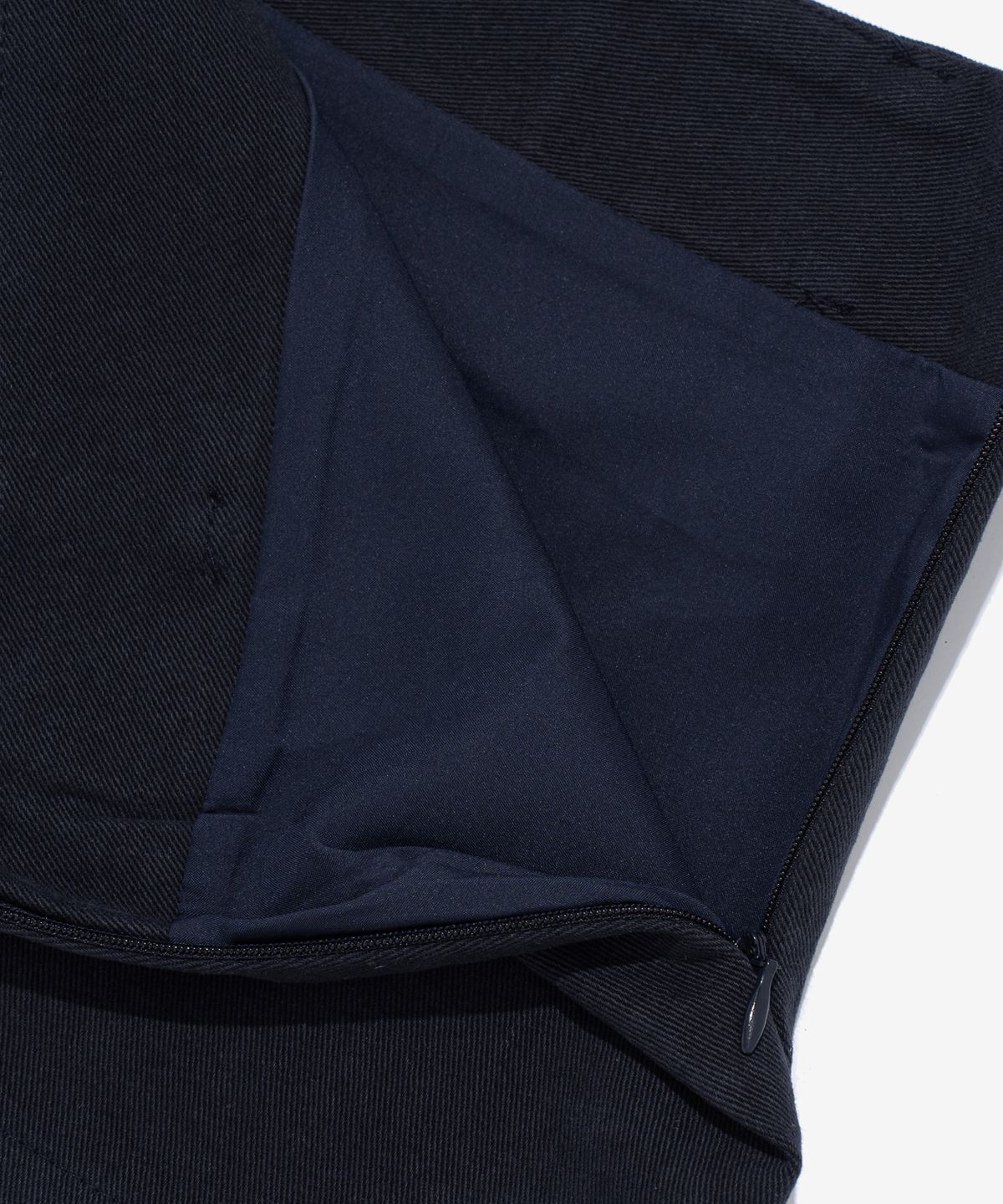 서울어패럴(SEOUL APPAREL) 로우 무드 스커트 팬츠 (네이비)