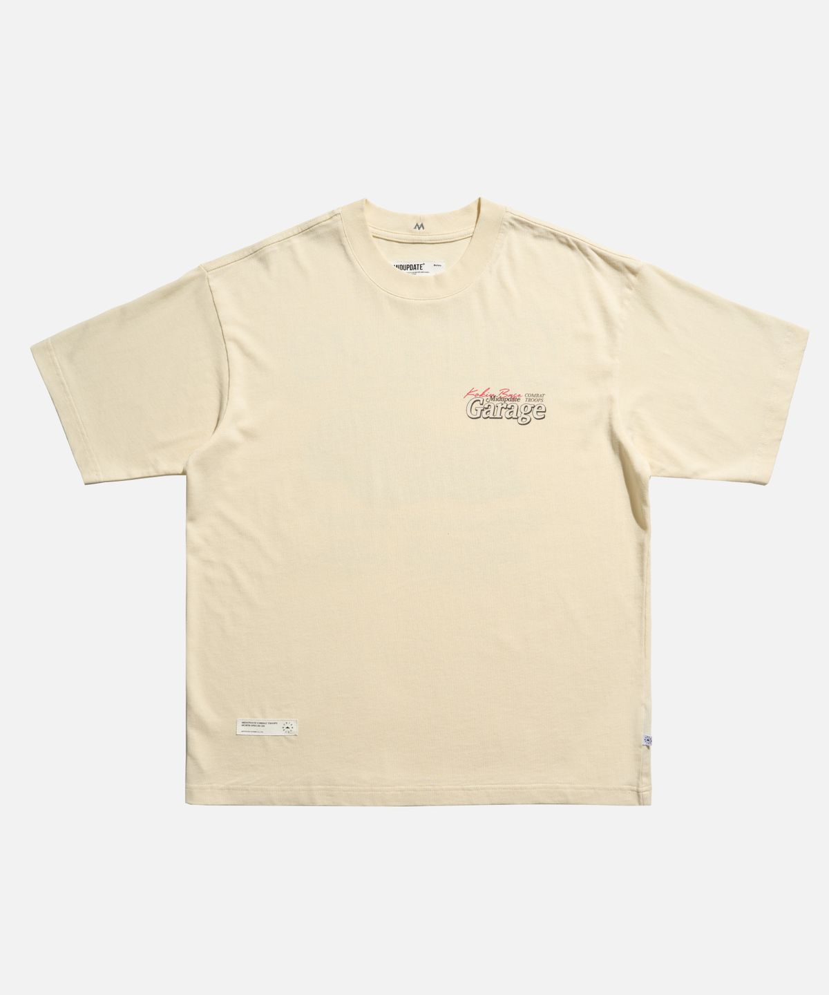 미드업데이트(MIDUPDATE) Retro Garage Graphic SS Tee Cream