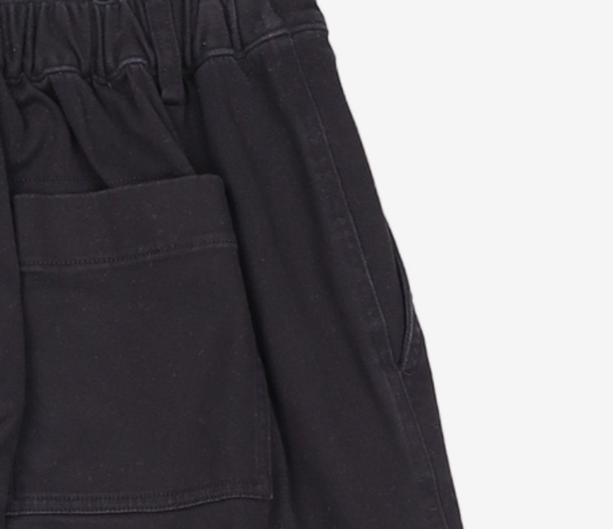 그루브라임(GROOVE RHYME) TWILL COTTON CARGO STRAIGHT PANTS (BLACK) [LRSFCPA722M] M