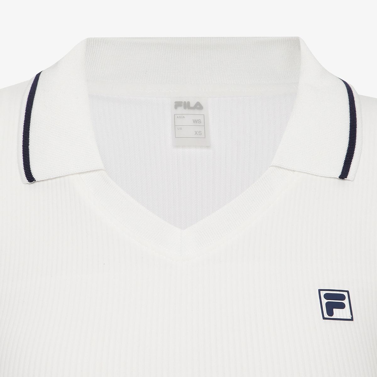 휠라(FILA) 테니스 크롭 카라 탱크탑(FS262IT11F004191)