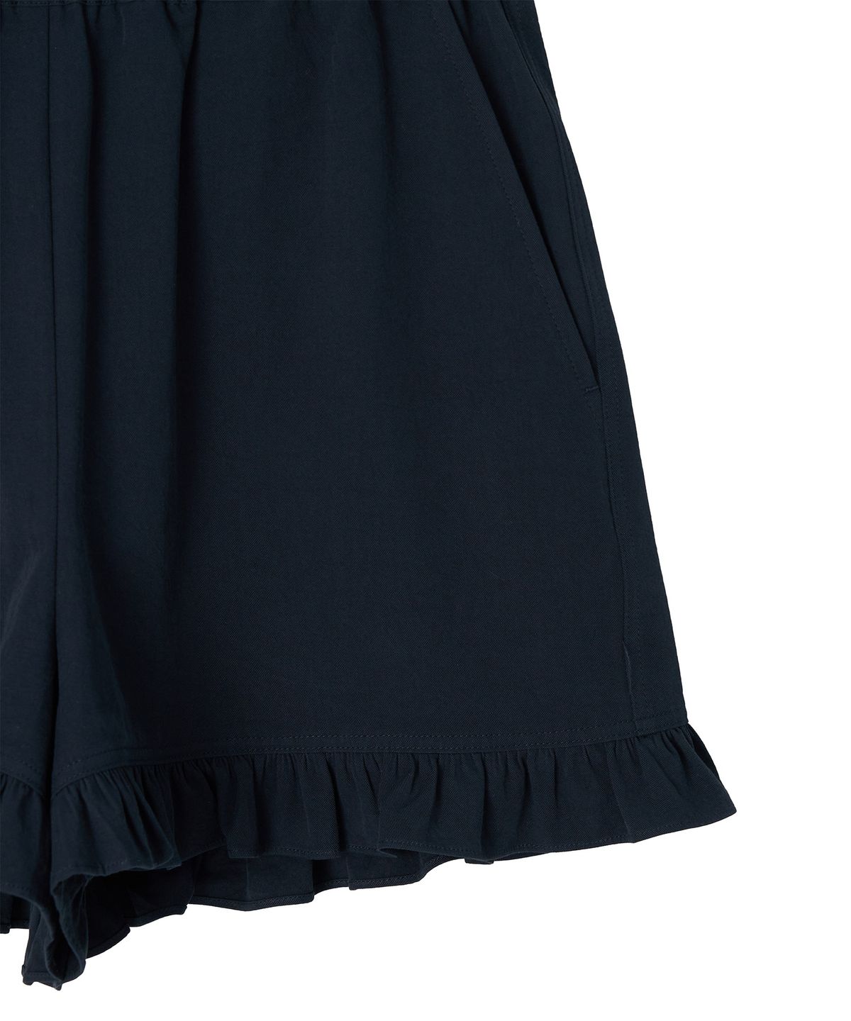 뉴루키(NEW LOOKY) Frill banded shorts _Navy