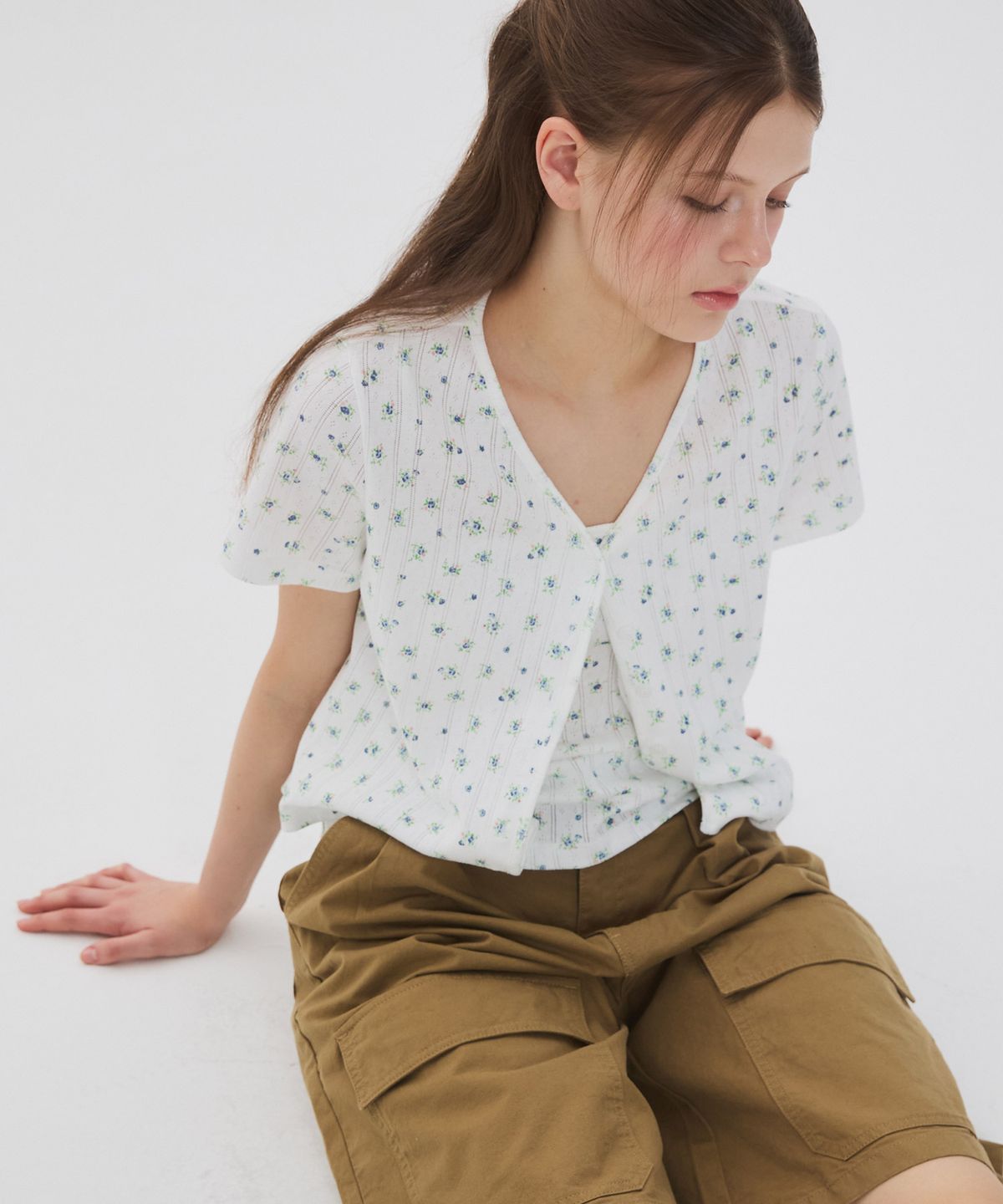 뉴루키(NEW LOOKY) Summer cardigan_Ivory