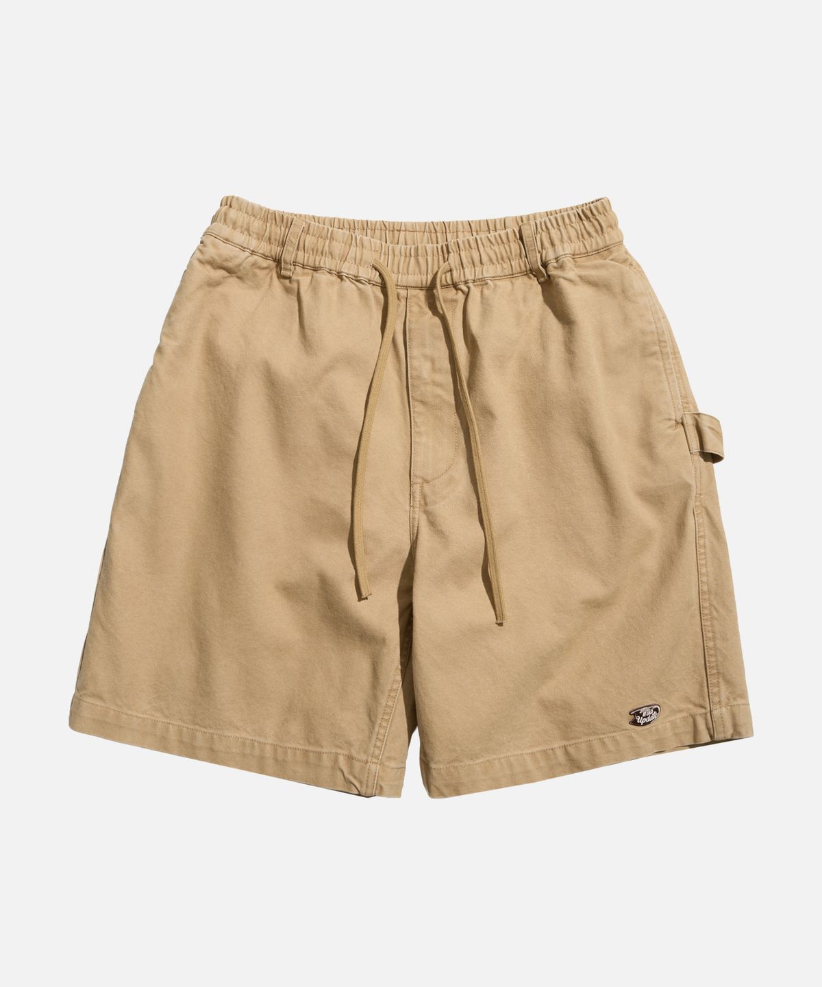 미드업데이트(MIDUPDATE) Relaxed Canvas Banding Shorts Pants Deepbeige