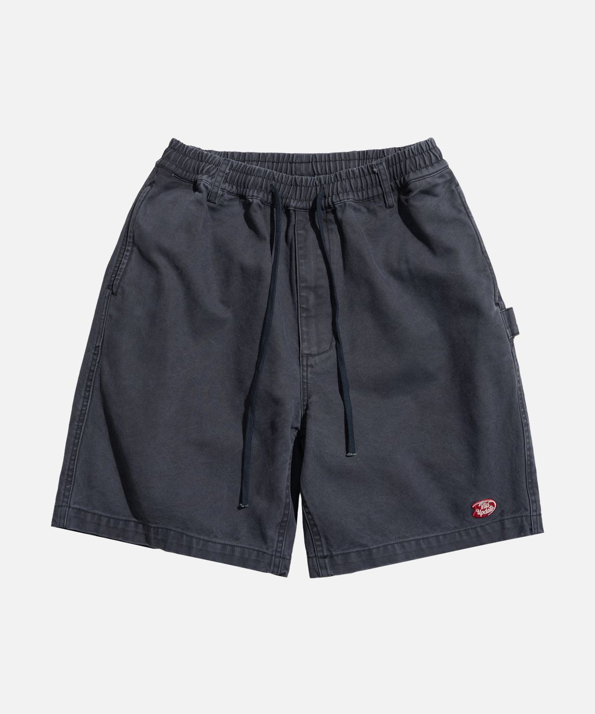 미드업데이트(MIDUPDATE) Relaxed Canvas Banding Shorts Pants Blue