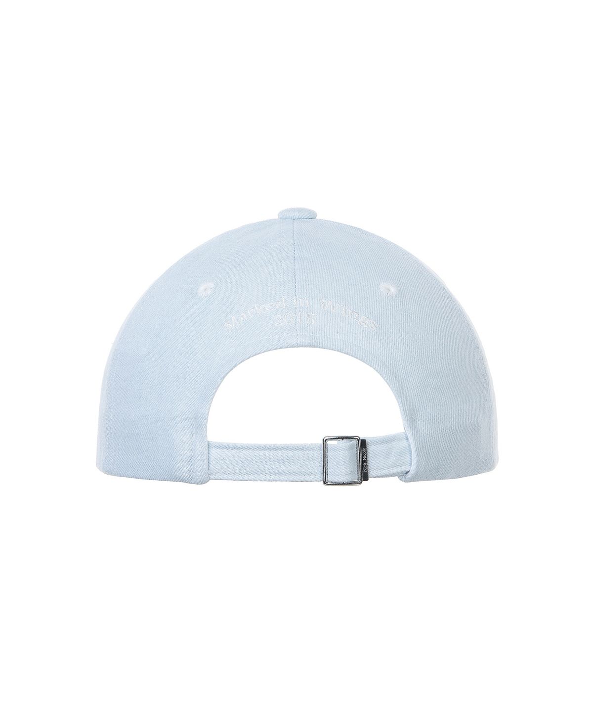 닉앤니콜(NICK&NICOLE) OVAL WAPPEN BALL CAP_SKY BLUE