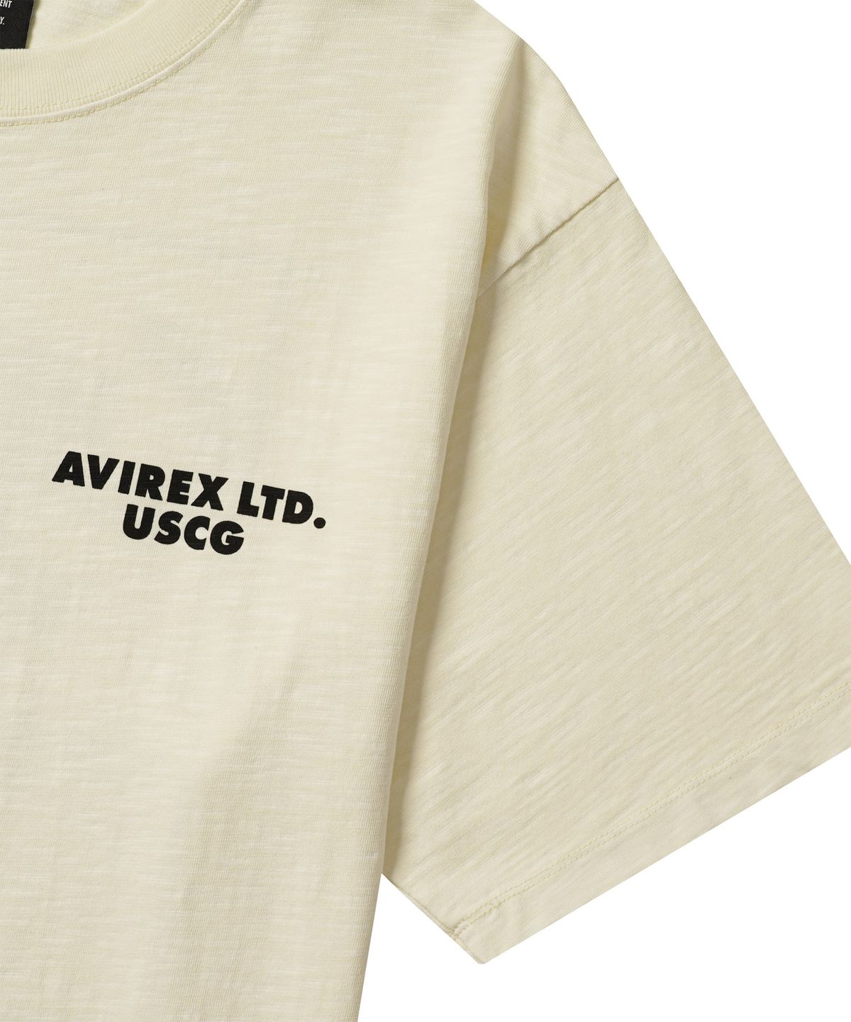 아비렉스(AVIREX) 빈티지 슬러브 프린트 티셔츠 / 7836134016 키나리