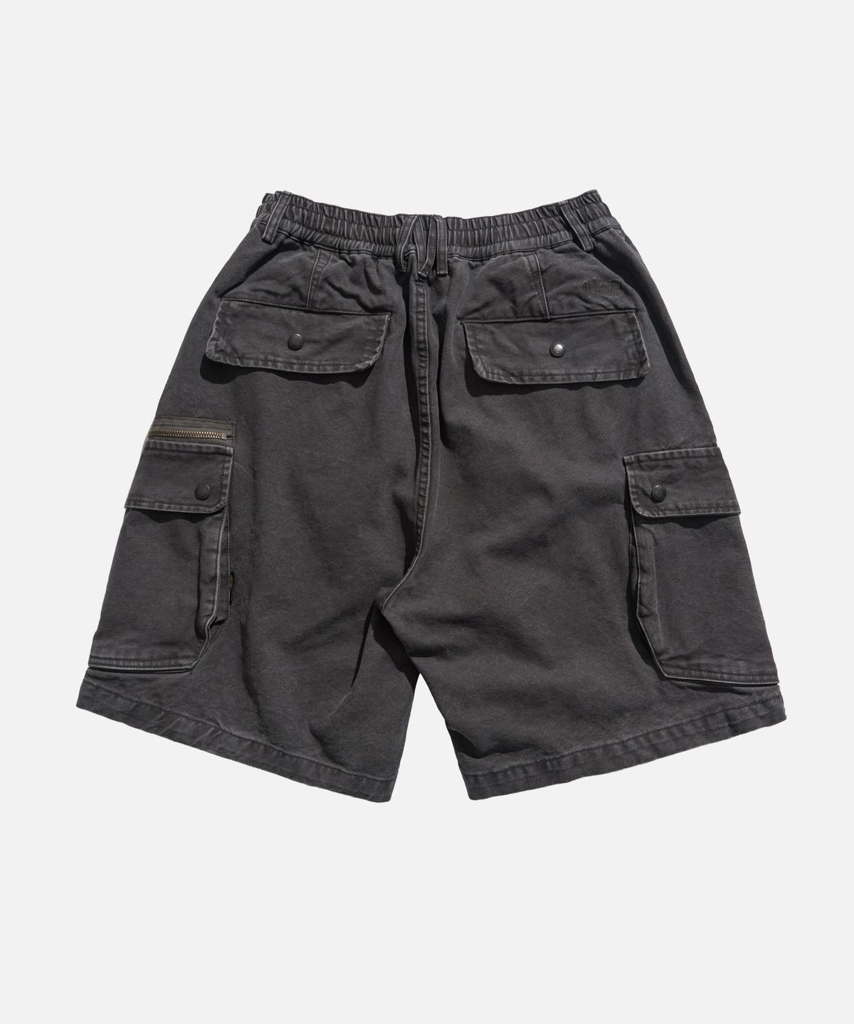 미드업데이트(MIDUPDATE) Washed Canvas Archive Shorts Pants Darkgray