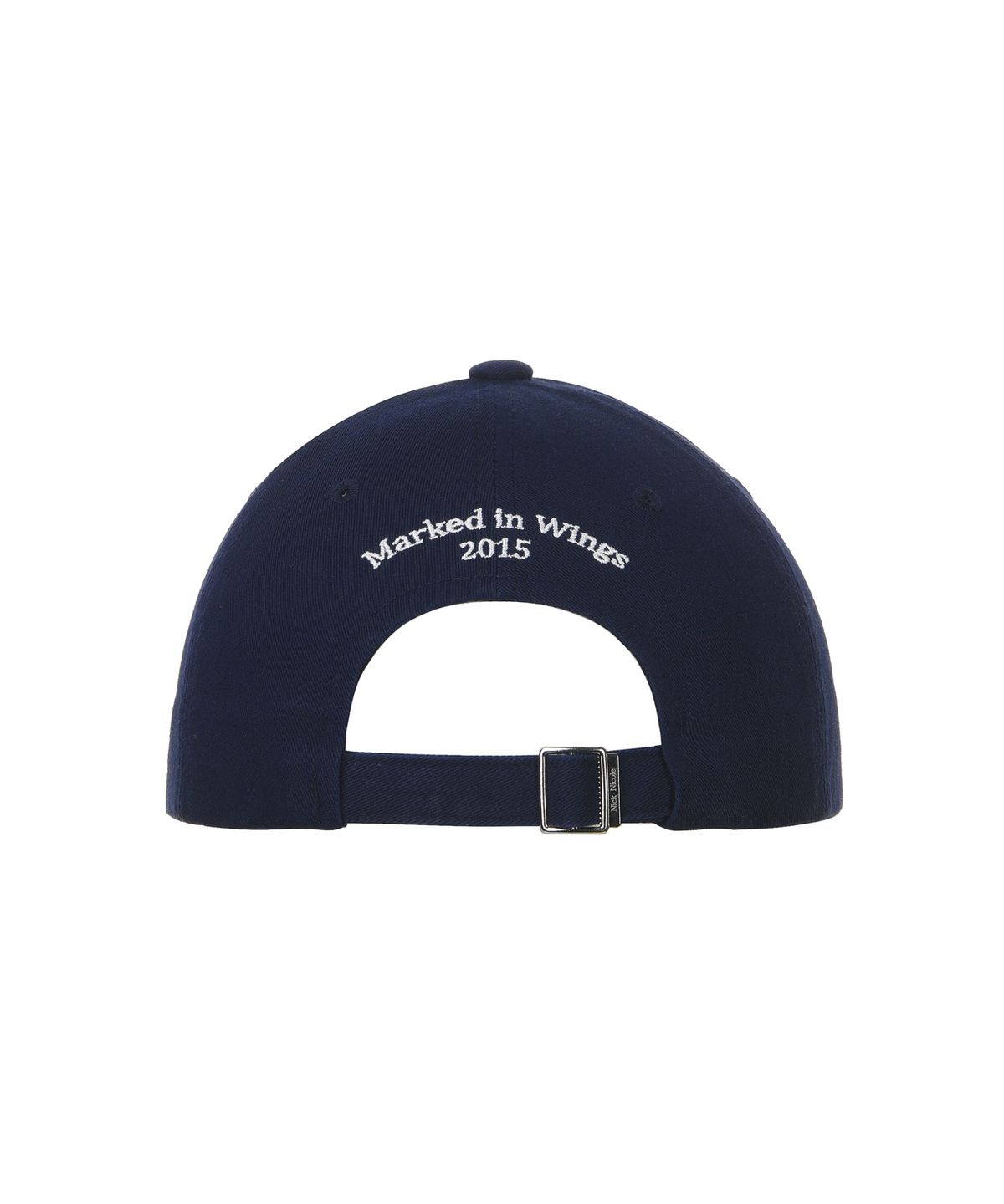 닉앤니콜(NICK&NICOLE) OVAL WAPPEN BALL CAP_NAVY