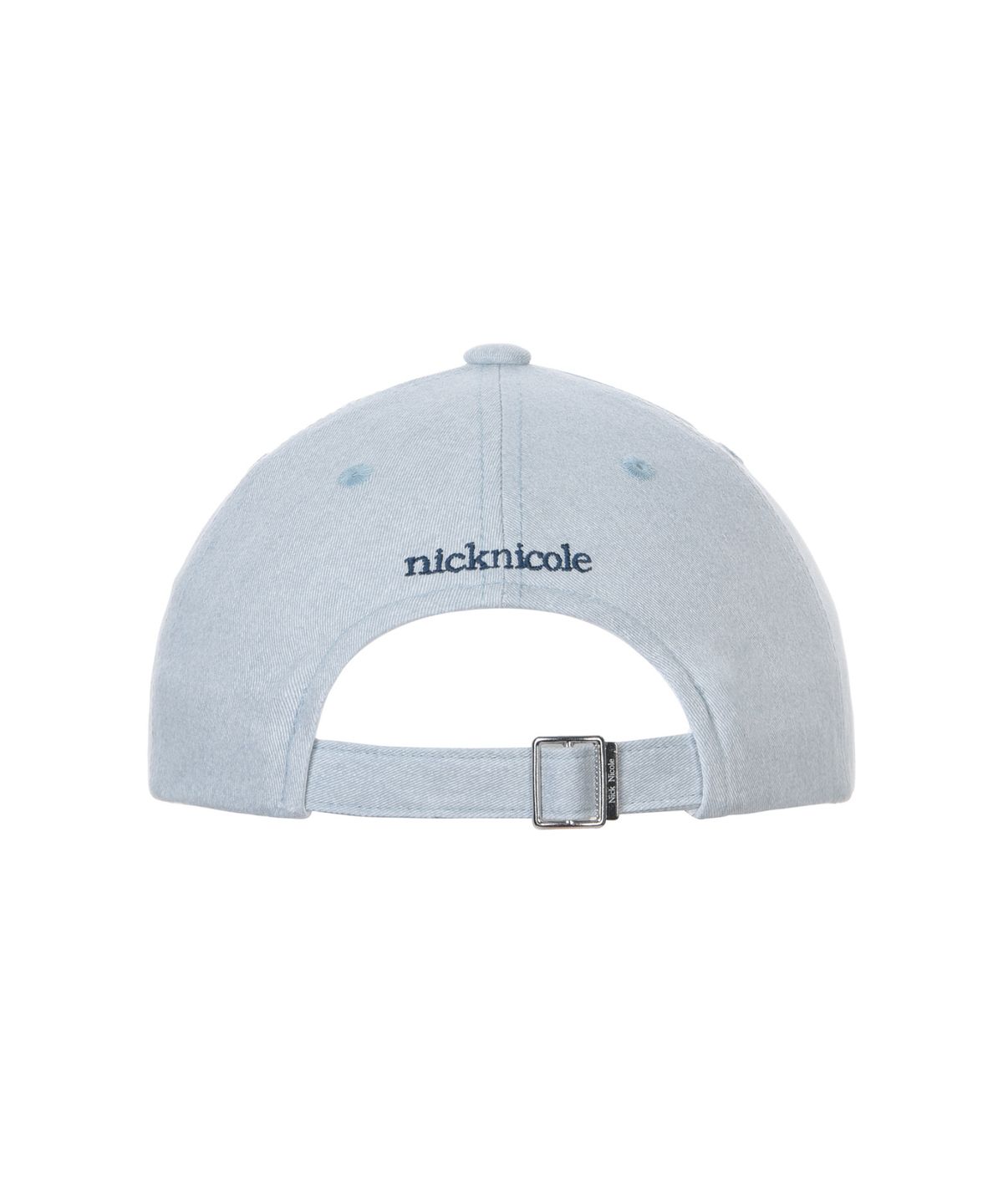 닉앤니콜(NICK&NICOLE) NN DOTCOM SIGNATURE BALL CAP_SKY BLUE NAVY