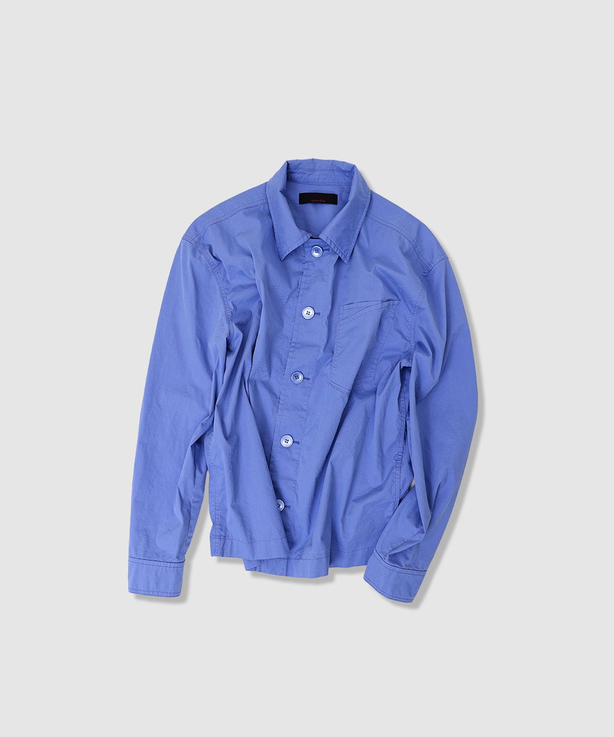 애니타임로릭(ANYTIME LOREAK) AIRY WASHED SHIRT - BLUE