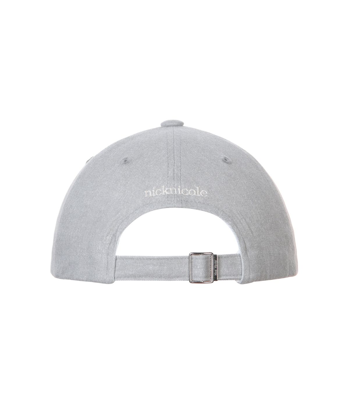 닉앤니콜(NICK&NICOLE) NN DOTCOM SIGNATURE BALL CAP_LIGHT GRAY