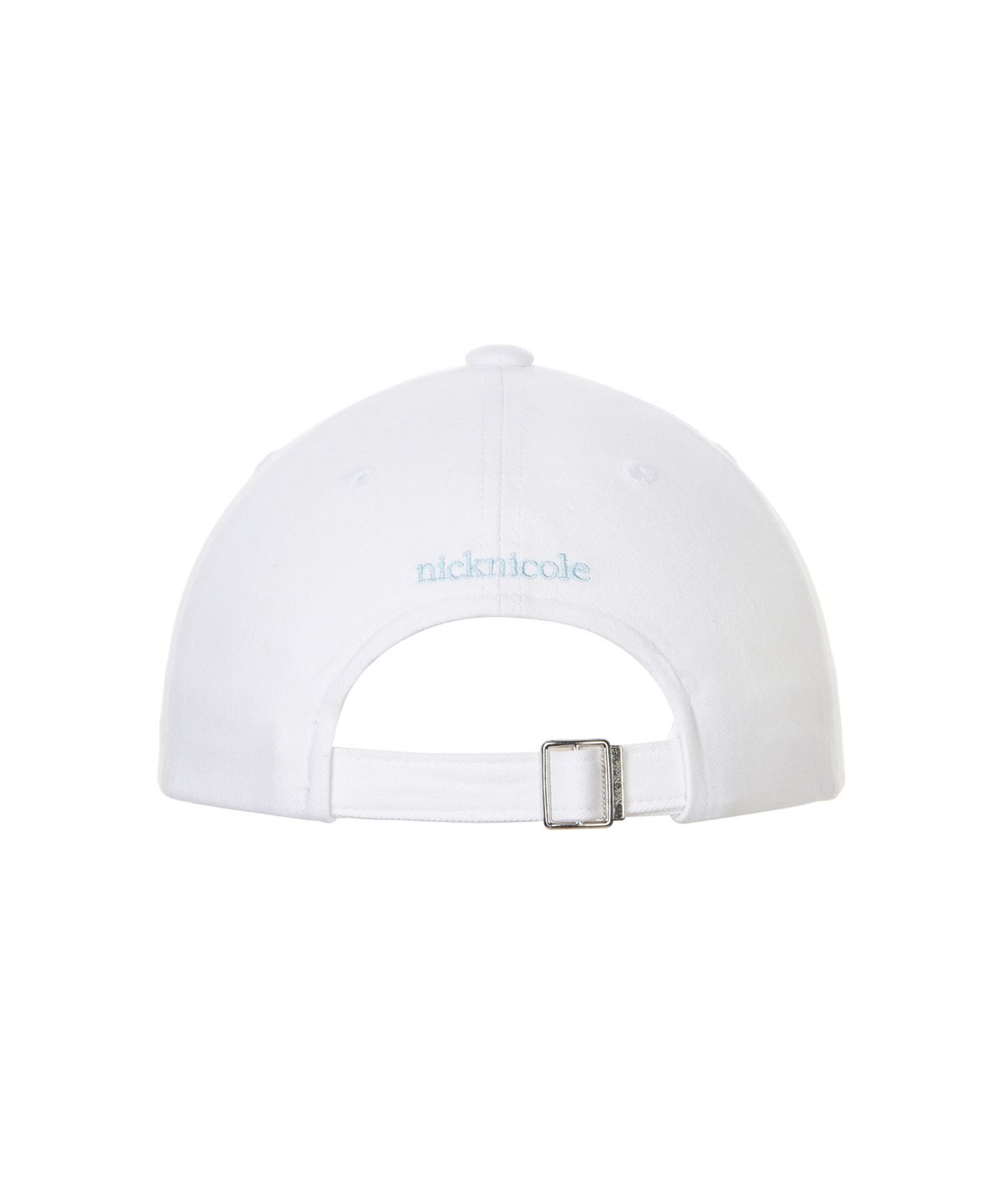 닉앤니콜(NICK&NICOLE) NN DOTCOM SIGNATURE BALL CAP_WHITE SKY BLUE