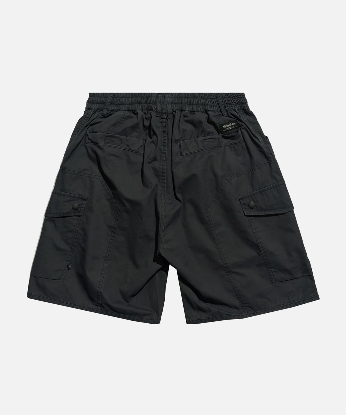 미드업데이트(MIDUPDATE) Active Utility Banding Shorts Pants Black