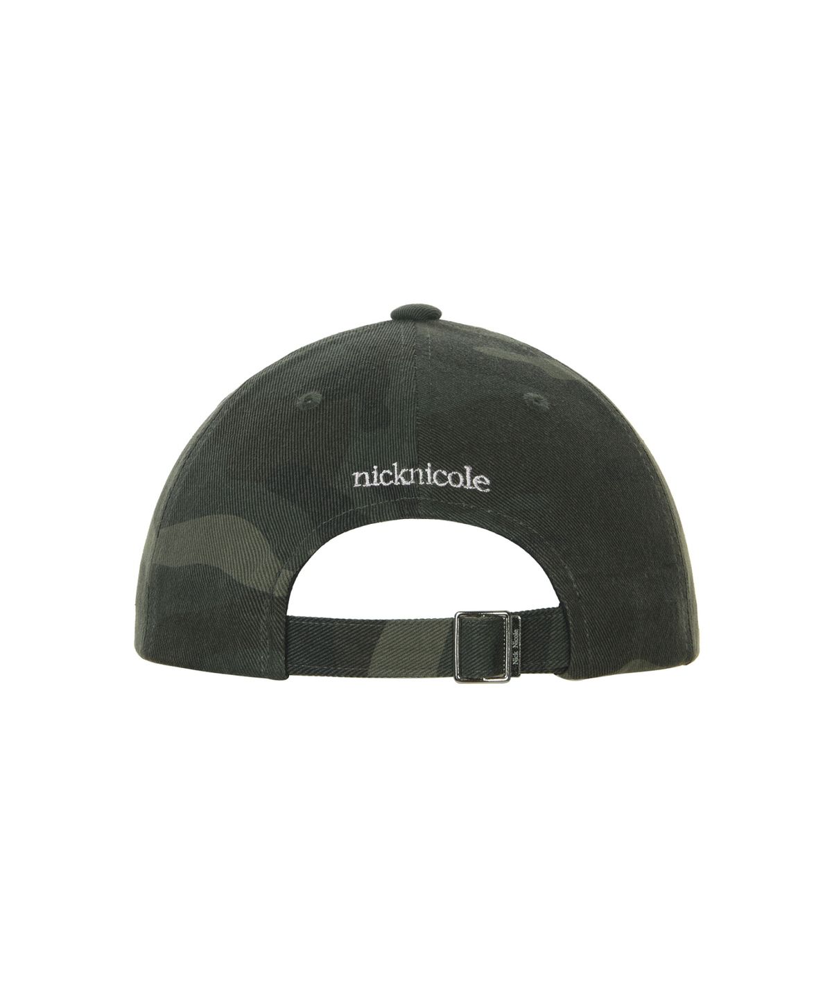 닉앤니콜(NICK&NICOLE) NN DOTCOM SIGNATURE BALL CAP_CAMO GREEN PINK