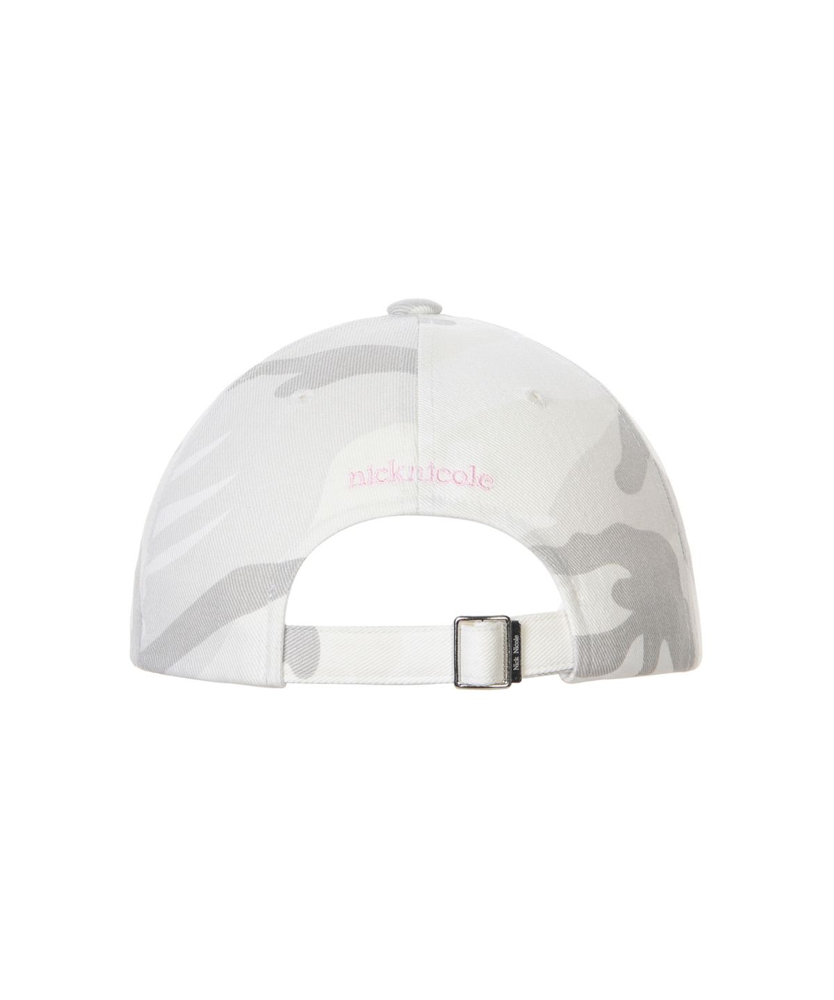 닉앤니콜(NICK&NICOLE) NN DOTCOM SIGNATURE BALL CAP_CAMO IVORY PINK