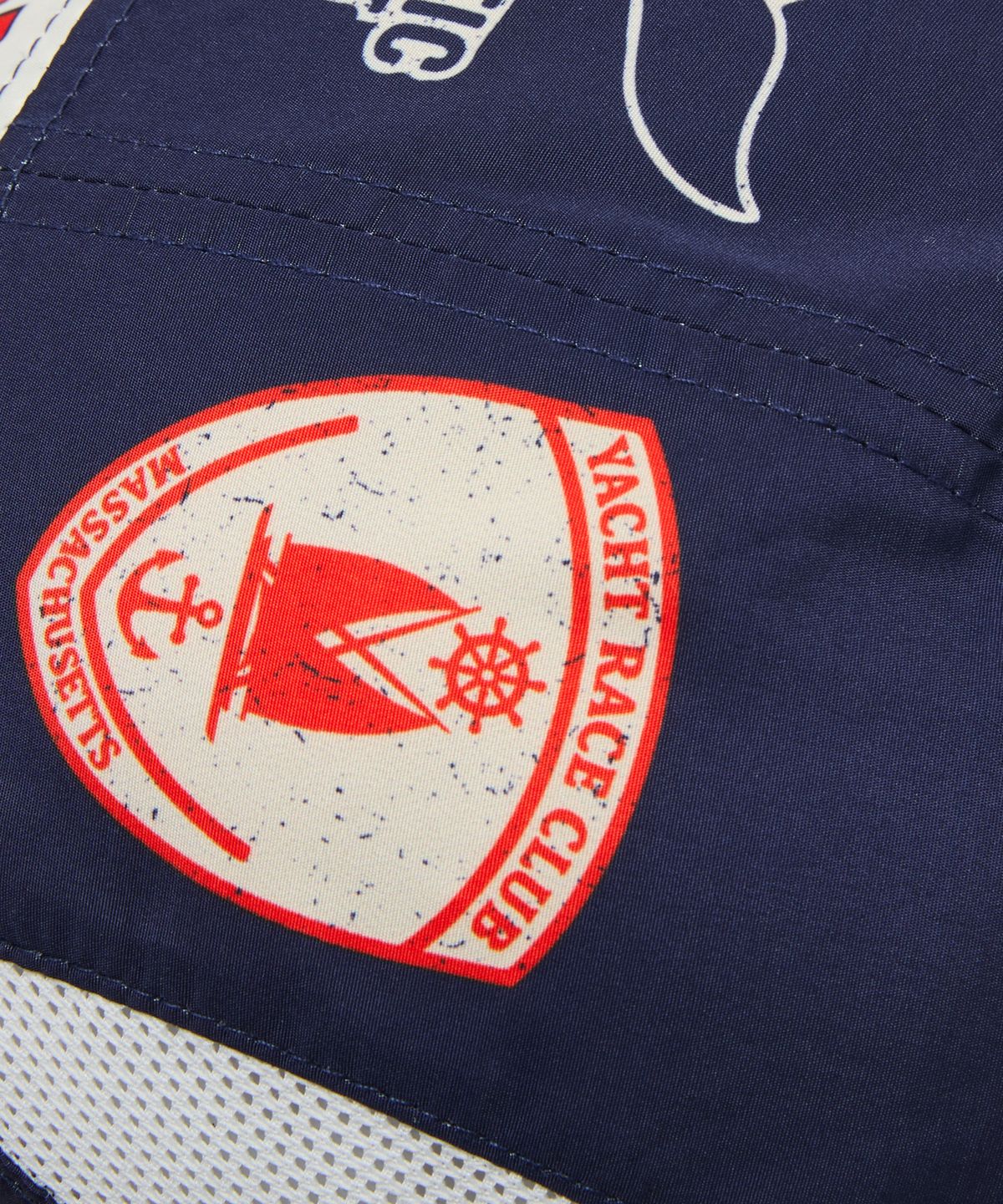 펜필드(PENFIELD) 요트레이스 체이서 롱빌캡 네이비_FS7AH70U