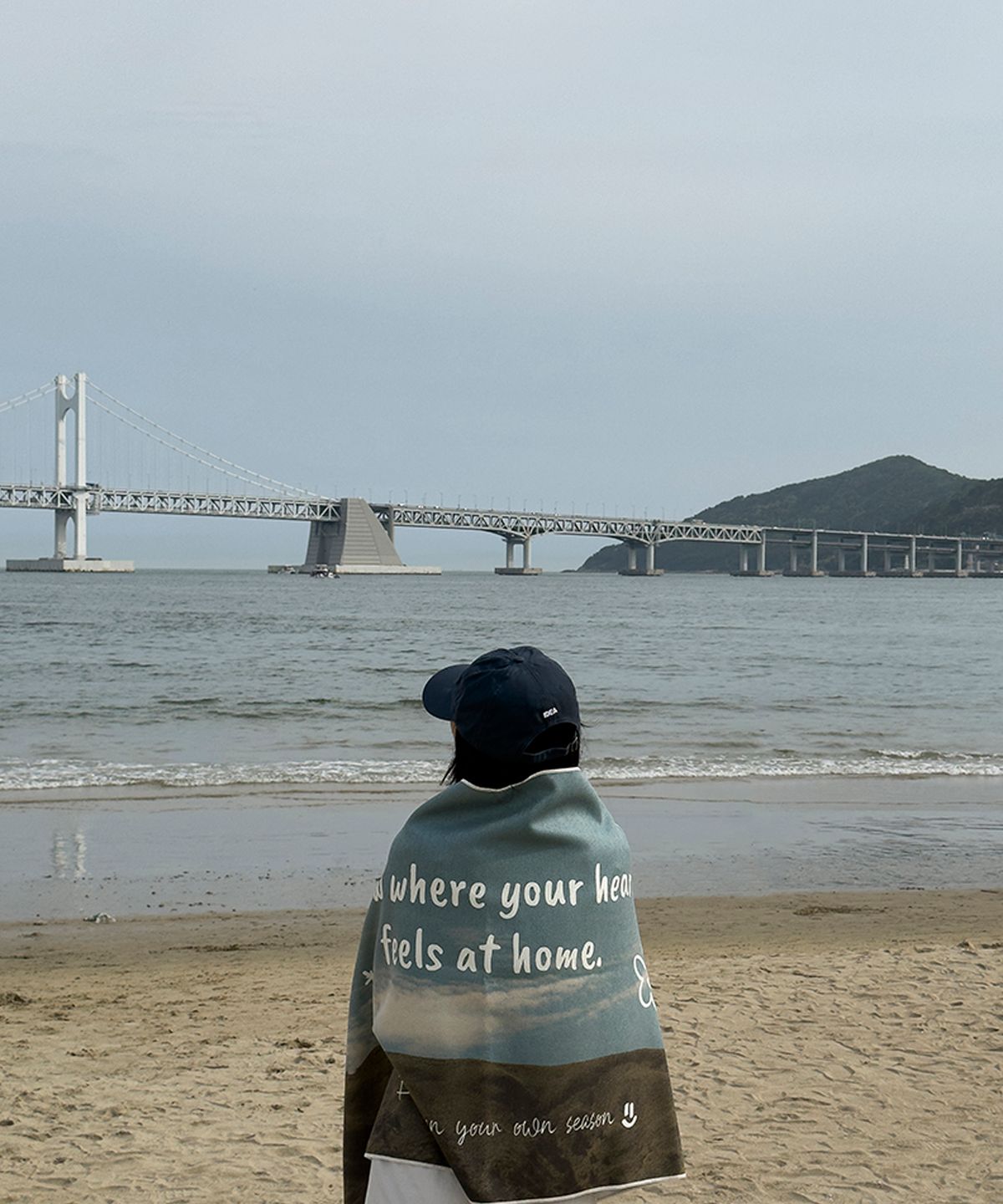 러움(RUGUM) 그로우힐 비치타올