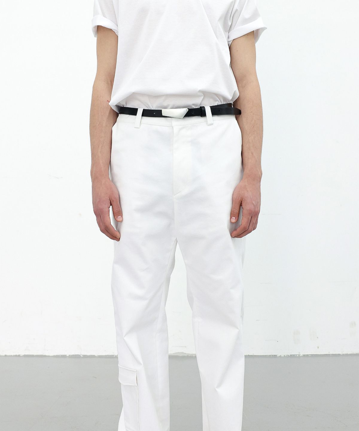 애니타임로릭(ANYTIME LOREAK) CALLA ATYPICAL BELT - BLACK