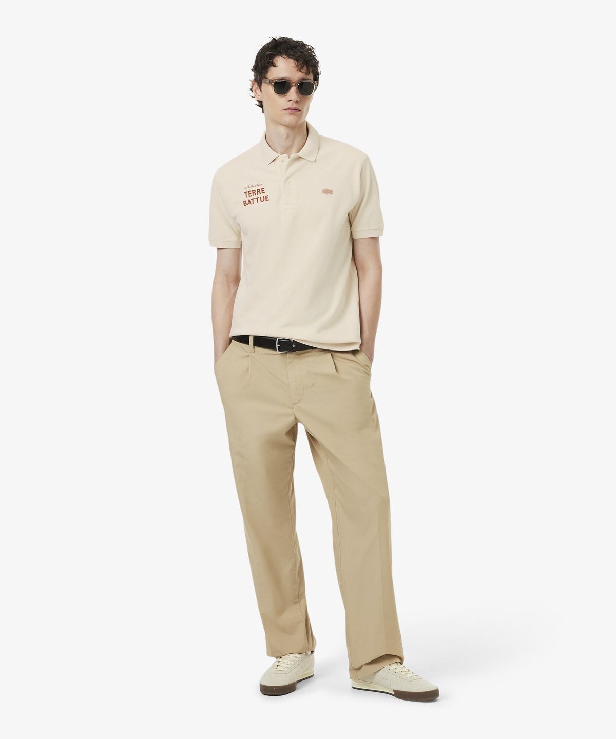 라코스테(LACOSTE) 남성 롤랑가로스 그래픽 반팔 폴로 셔츠 PH0349-56G K74