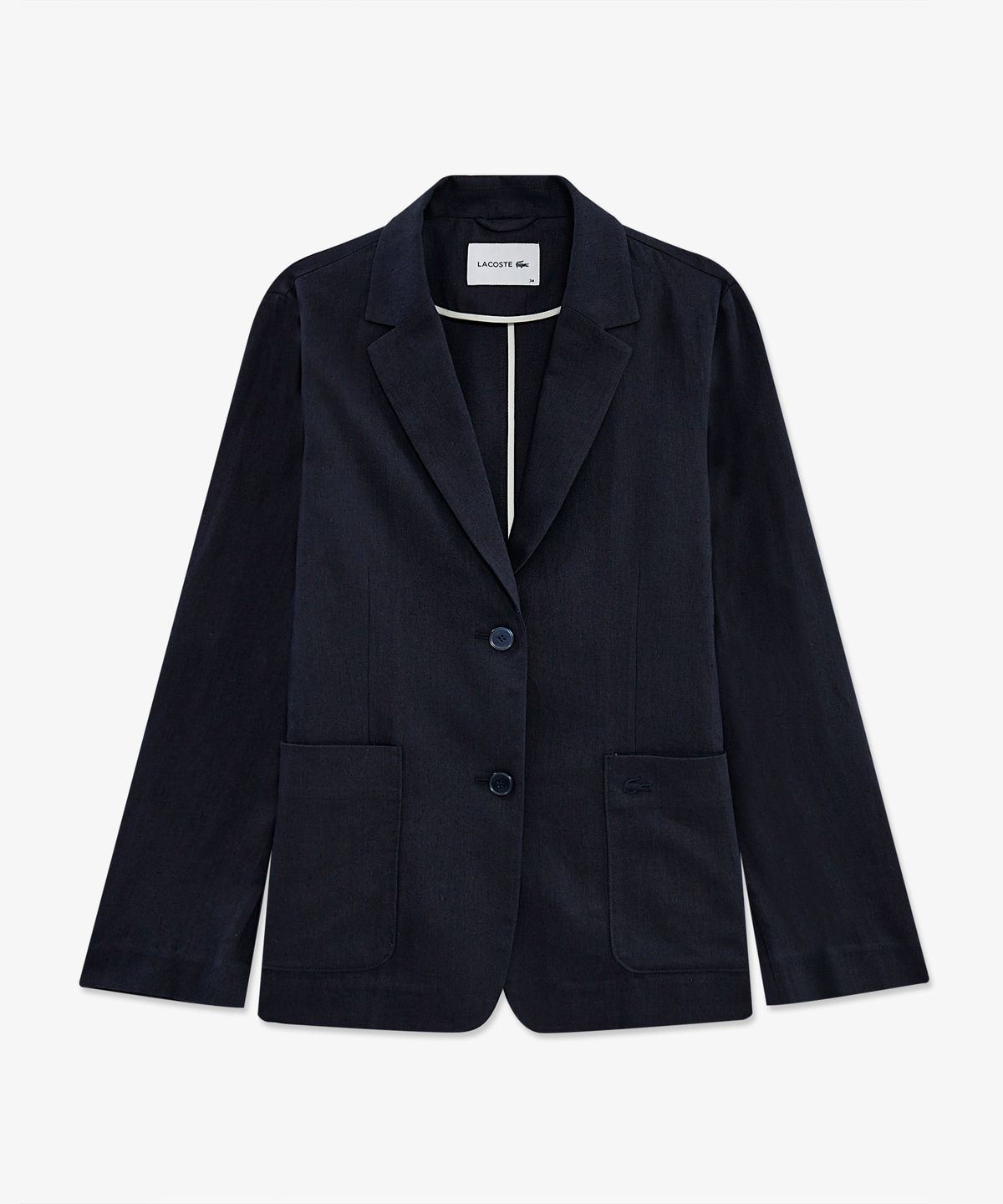 라코스테(LACOSTE) 여성 린넨 테일러드 자켓 BF721E-56G 166