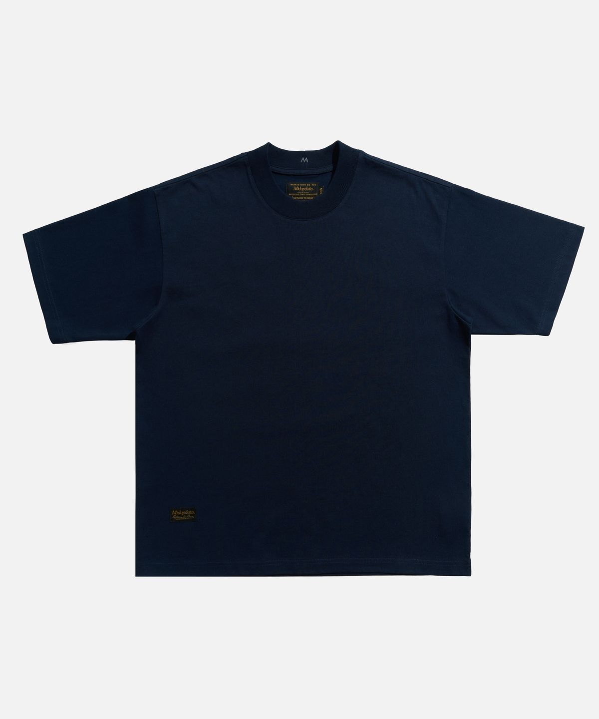 미드업데이트(MIDUPDATE) Archive Essential Waffle SS Tee Navy