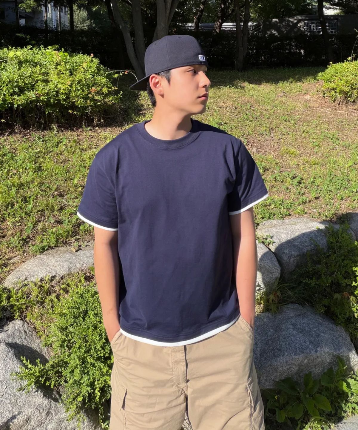 노티카(NAUTICA) 83플래그 레이어링 티셔츠(3colors) NTS6056