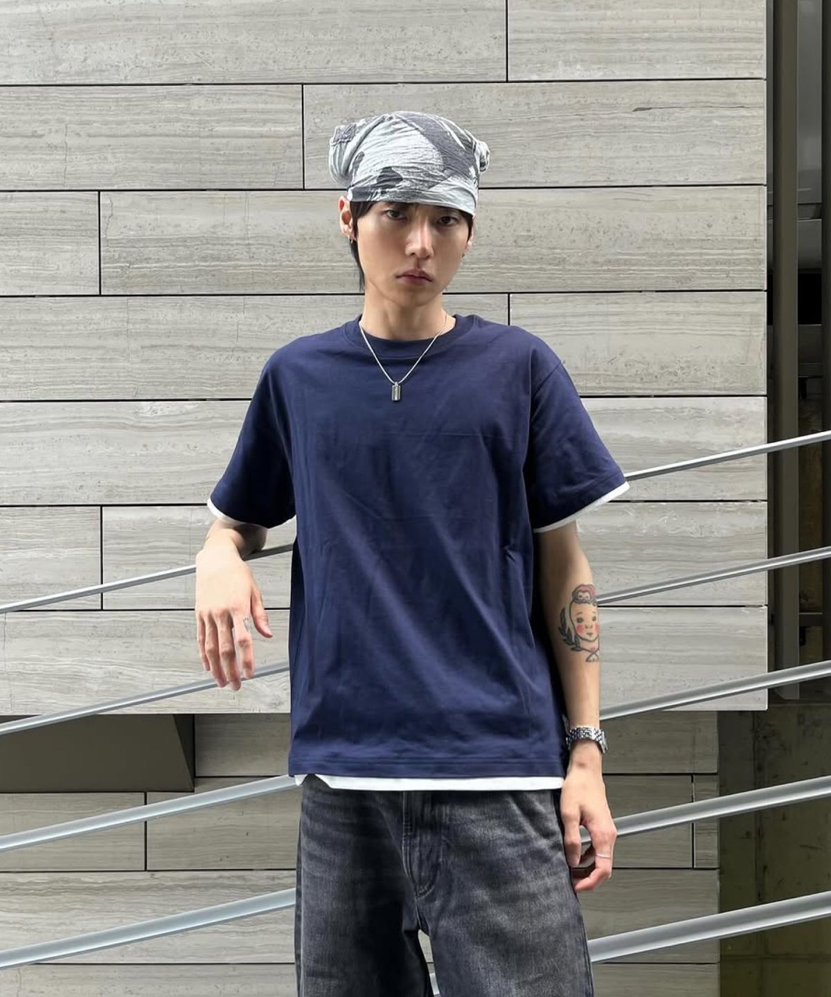 노티카(NAUTICA) 83플래그 레이어링 티셔츠(3colors) NTS6056