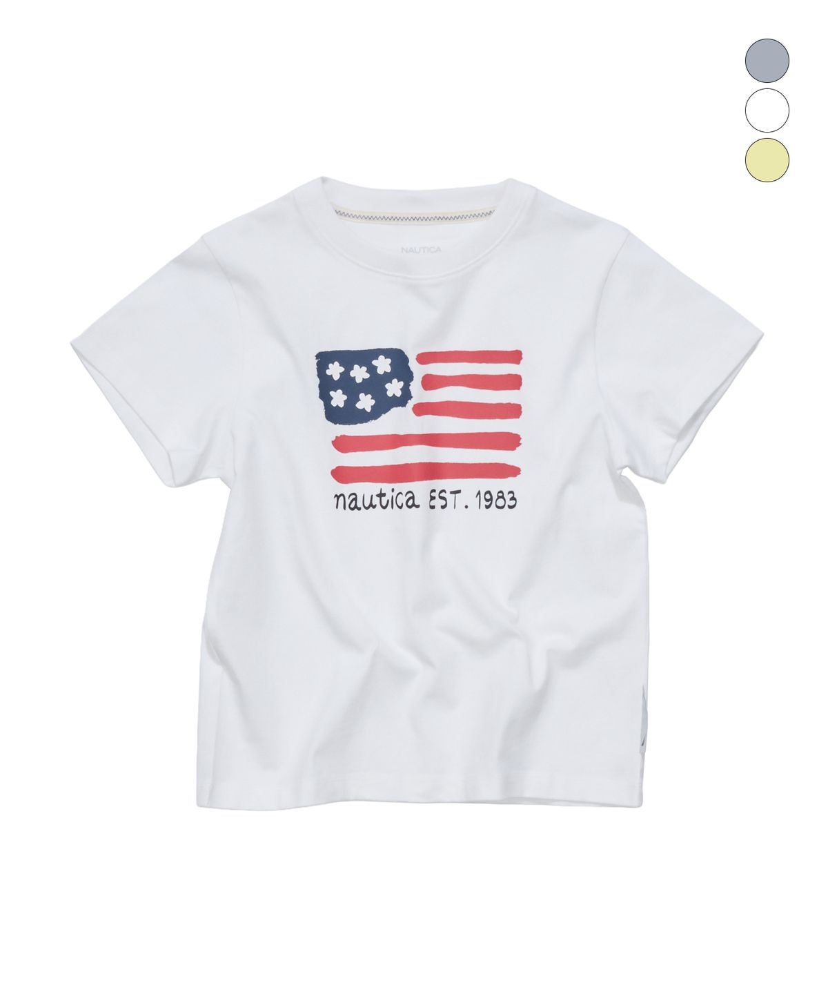 노티카(NAUTICA) W 빅 플래그 티셔츠(3colors) NTS6066