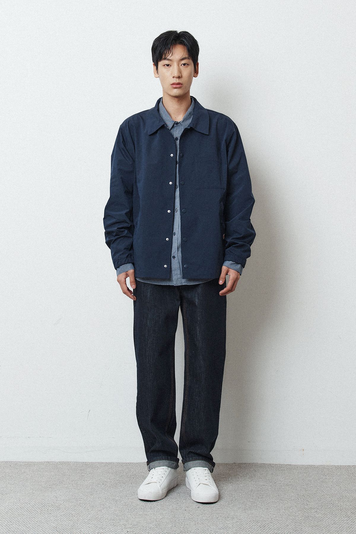 르몽생미셸(LE MONT ST MICHEL) VIGOR – JACKET_Navy