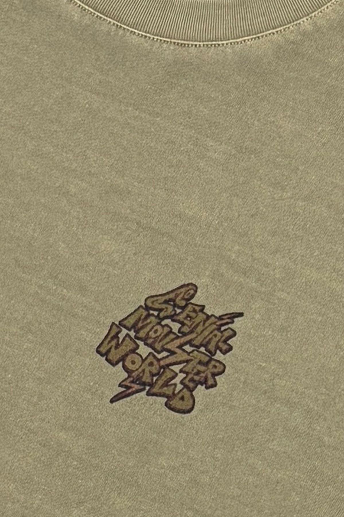 올어바웃뉴(ALL ABOUT NEW) [올어바웃뉴 X 헤니알킴] 몬스터 매직 반팔티 D베이지 ANA2TRG5ADE