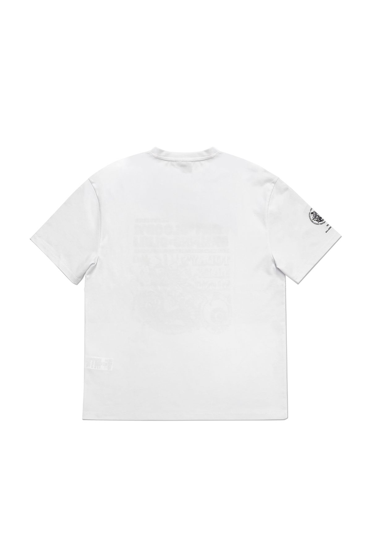 올어바웃뉴(ALL ABOUT NEW) [올어바웃뉴 X 밤비] 블러드 반팔티 화이트 ANA2TMB1AWH