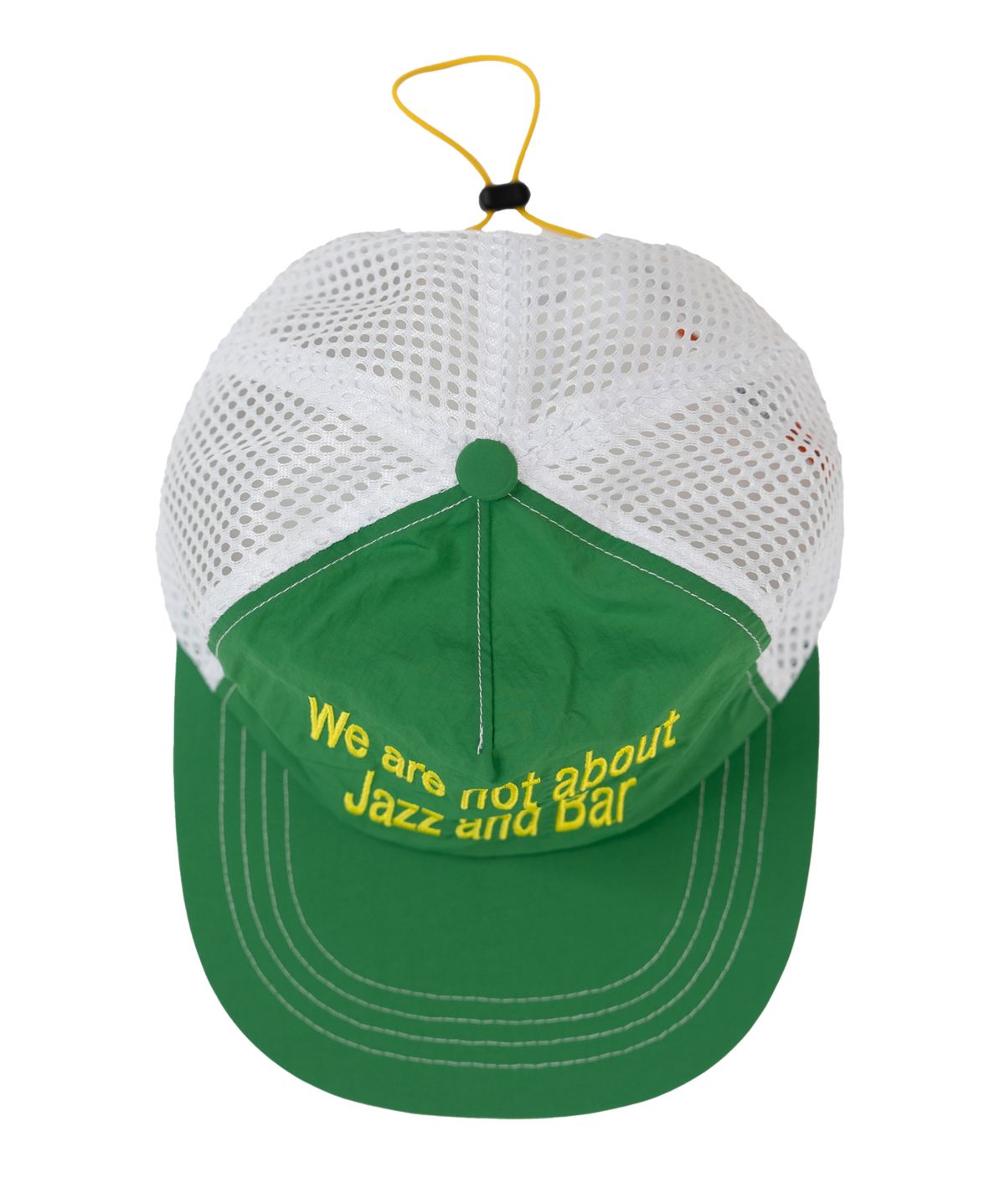 재즈앤바(JAZZ&BAR) WNJB Trucker Cap (Midori) - We are not about jazz and bar