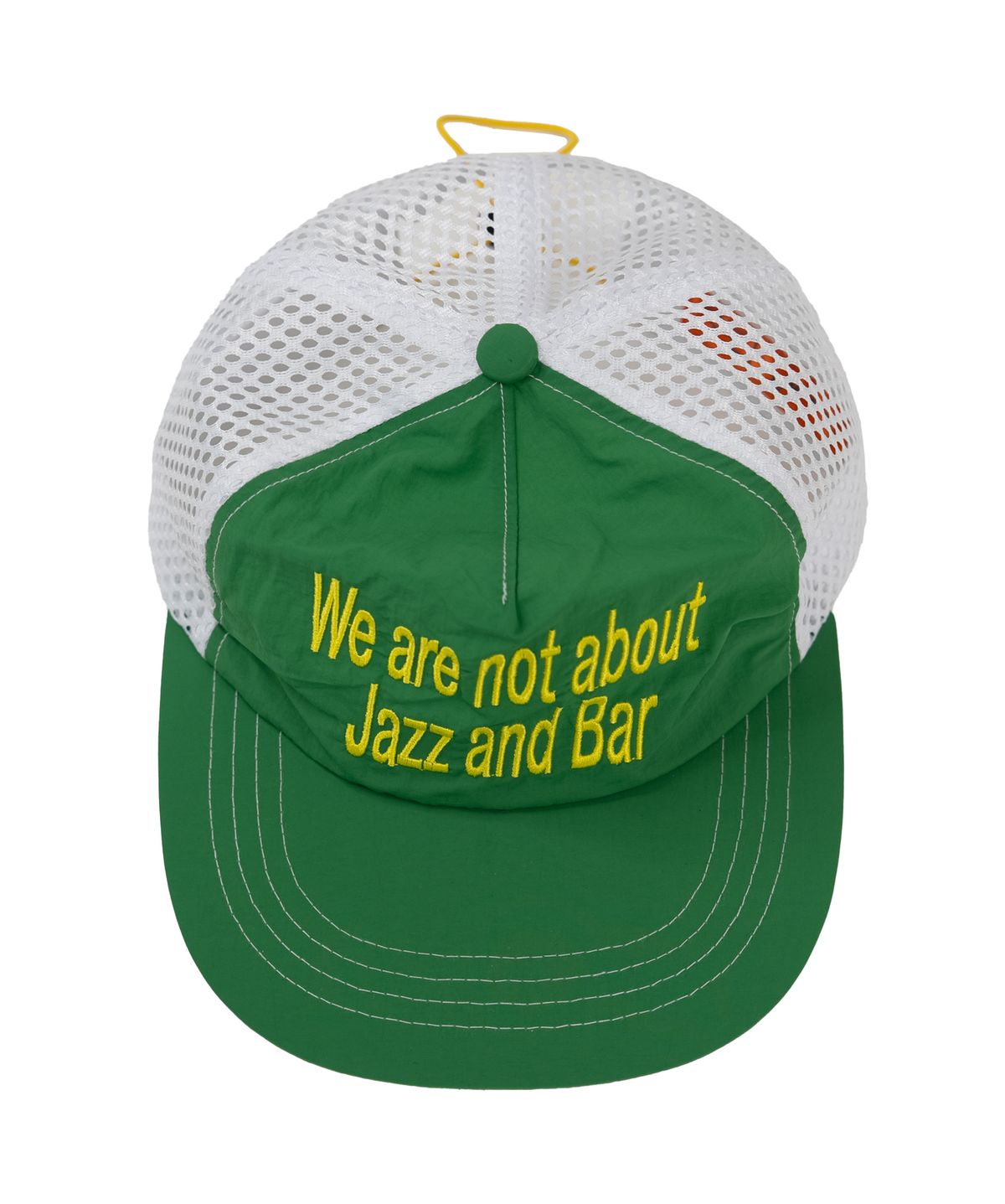 재즈앤바(JAZZ&BAR) WNJB Trucker Cap (Midori) - We are not about jazz and bar