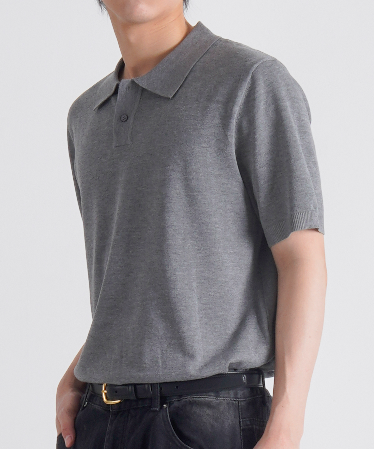 버튼서울(BUTTON SEOUL) 쿨터치 소프트 데일리 폴로 숏슬리브 (6 COLOR)