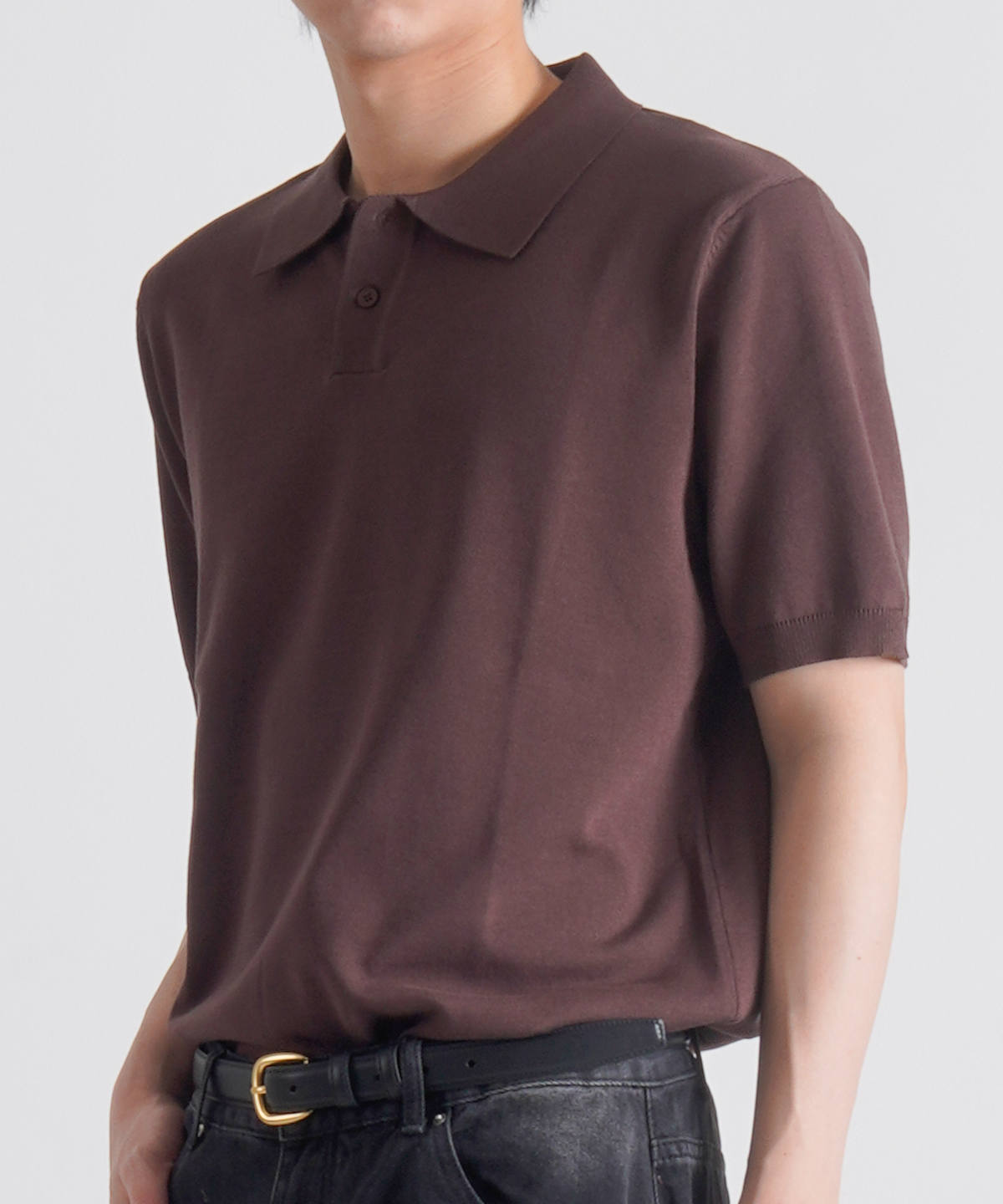 버튼서울(BUTTON SEOUL) 쿨터치 소프트 데일리 폴로 숏슬리브 (6 COLOR)