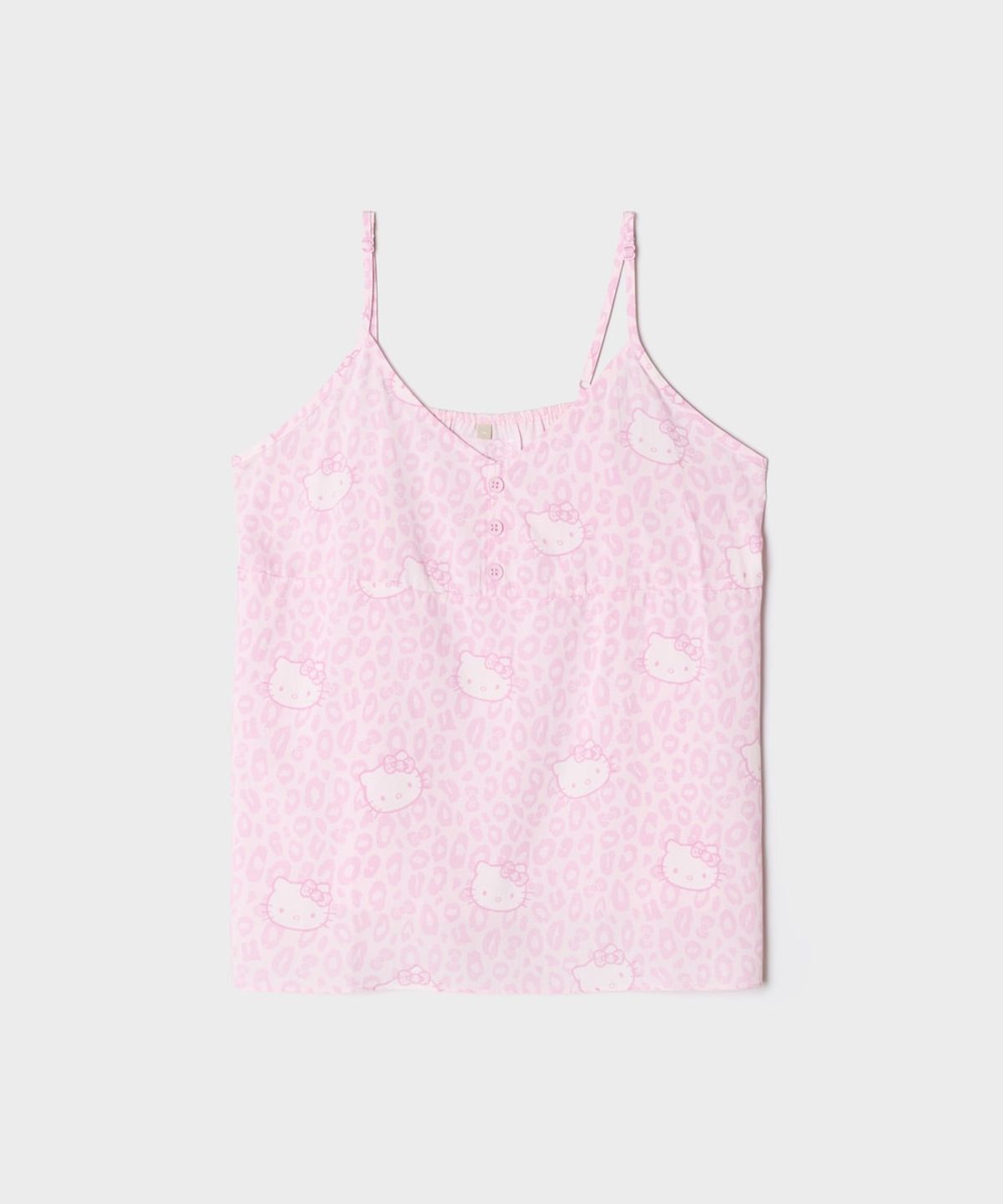 스파오(SPAO) [헬로키티] 레오파드 슬립 파자마(Pink)_SPPPG37U02