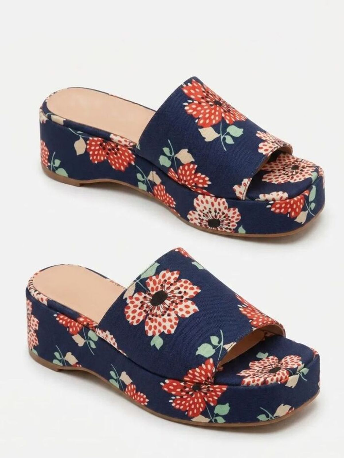 인더발코니(IN THE BALCONY) 26 Blossom Buzz - Navy Dots