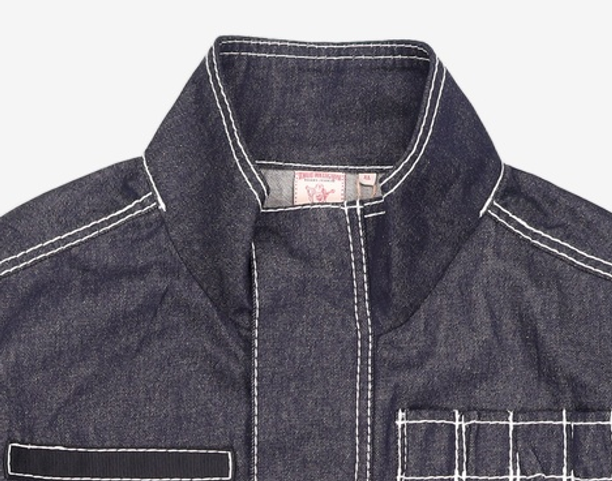 트루릴리젼(TRUERELIGION) PHARAOH JACKET RAW INDIGO XL