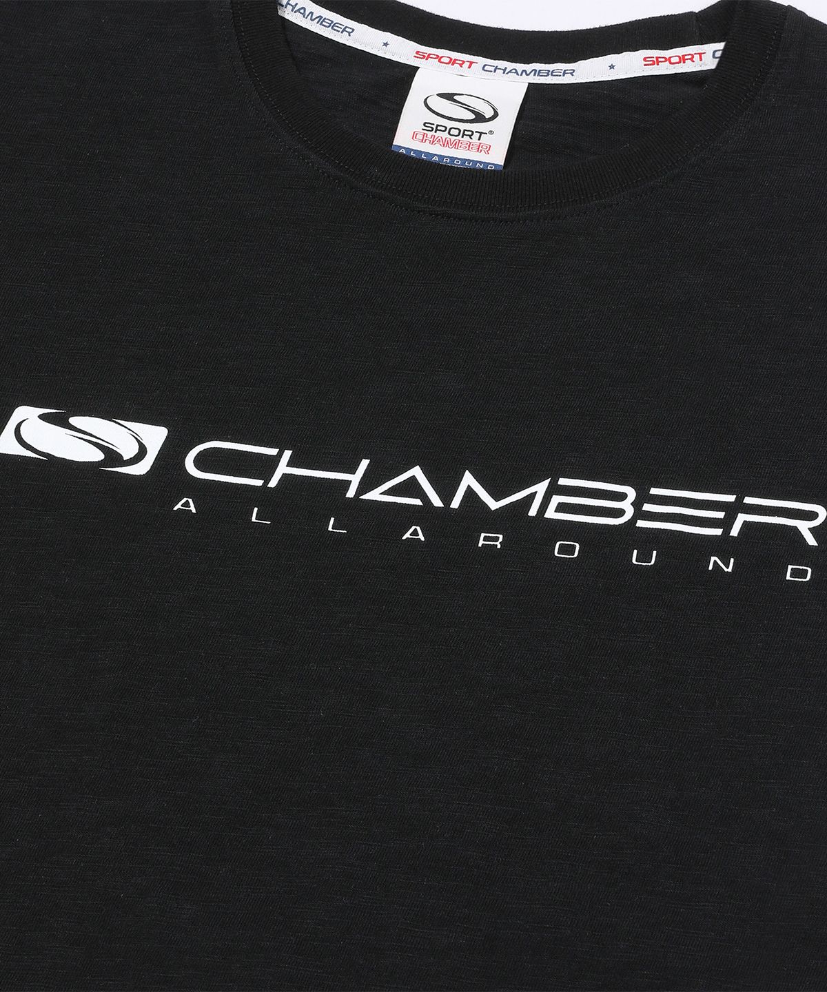스포츠챔버(SPORT CHAMBER) SC 우먼 롱플래시 슬럽 티셔츠(블랙)