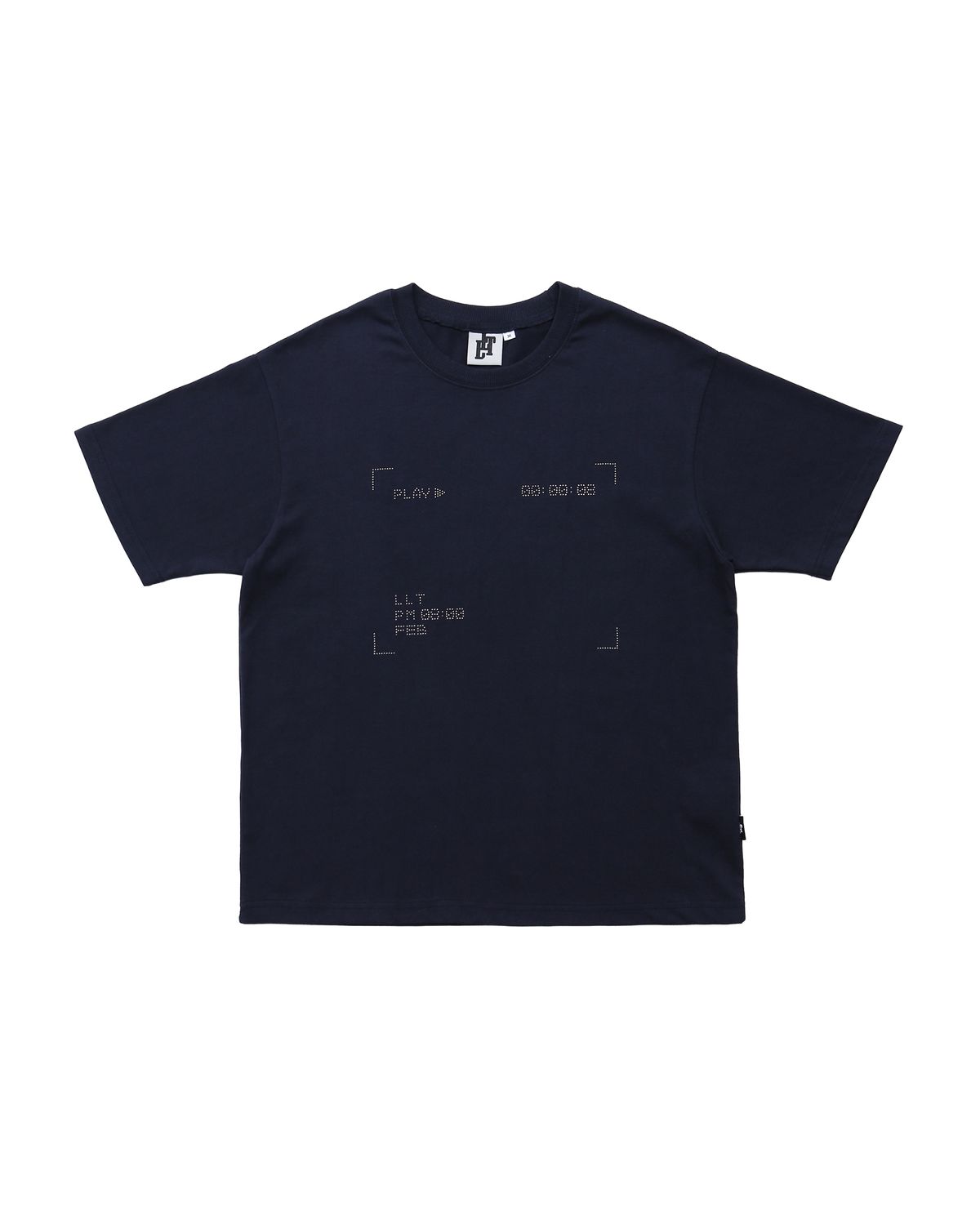 리브라이크디스(LLT) VHS CAM SHORTSLEEVE NAVY
