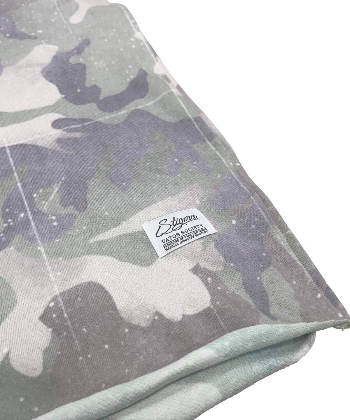 스티그마(STIGMA) RAW-CUT SLEEVELESS CAMO
