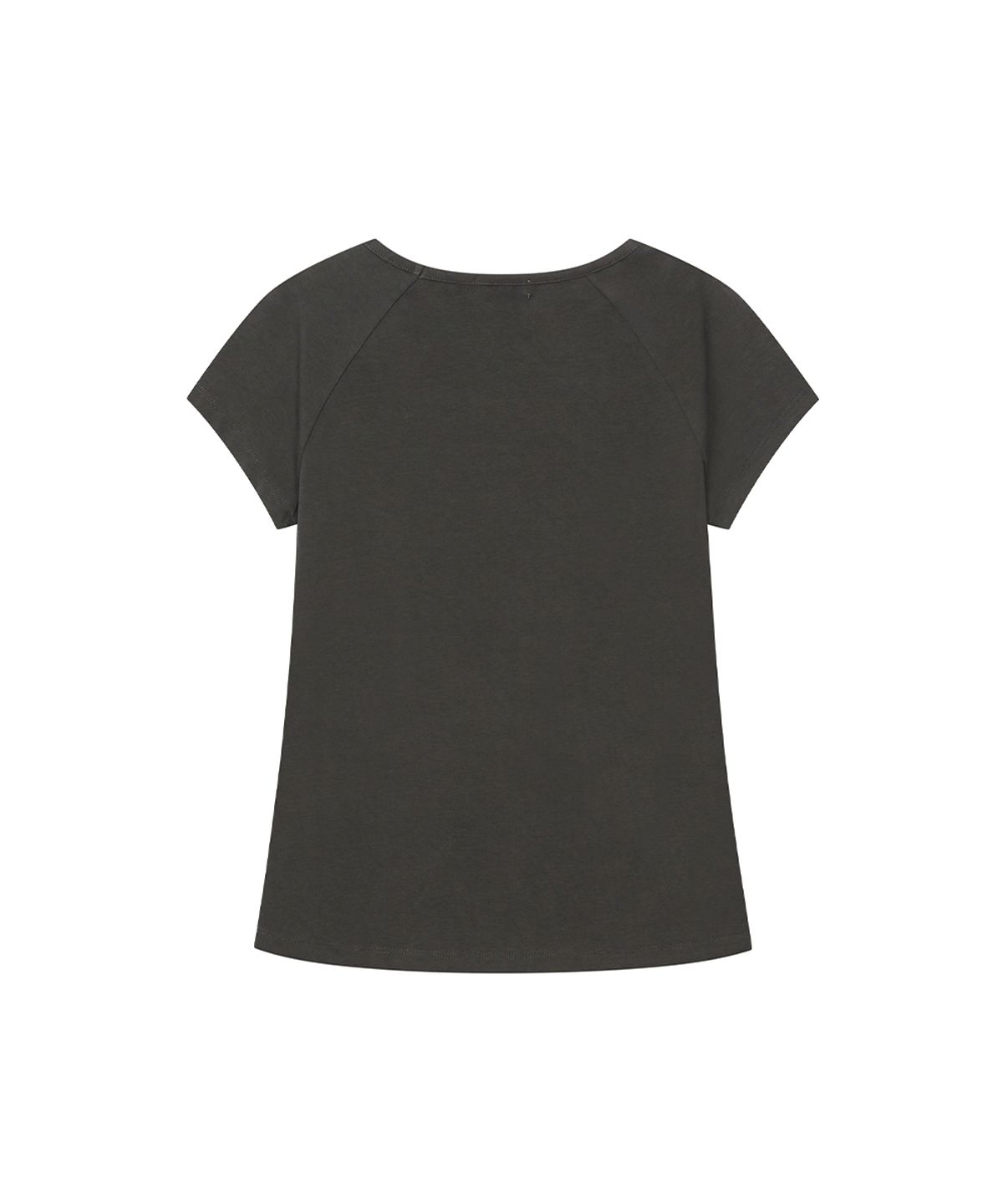 미세키서울(MISEKI SEOUL) Double tape short sleeve CHARCOAL