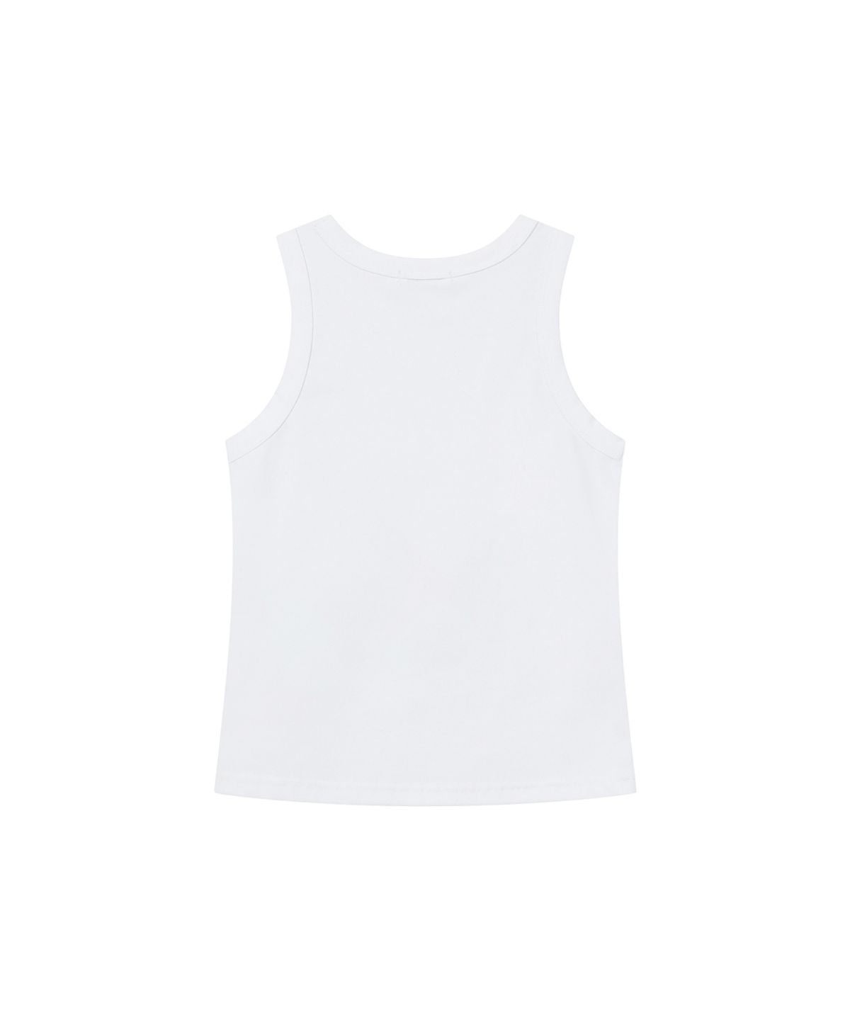 미세키서울(MISEKI SEOUL) Photo album graphic sleeveless WHITE