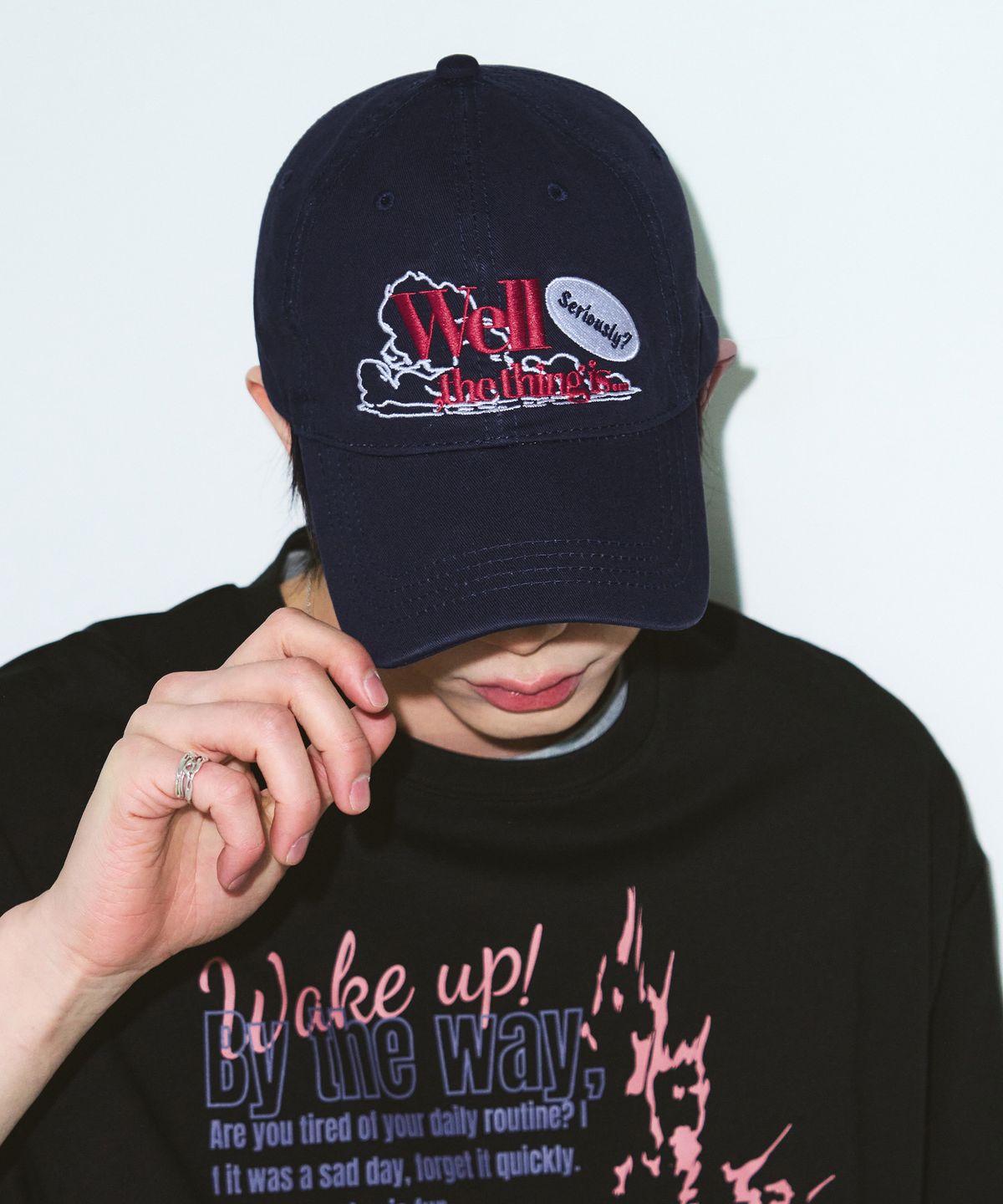 아워데이즈(OURDAYZ) WELL THE THING IS 볼캡 [4COLORS]