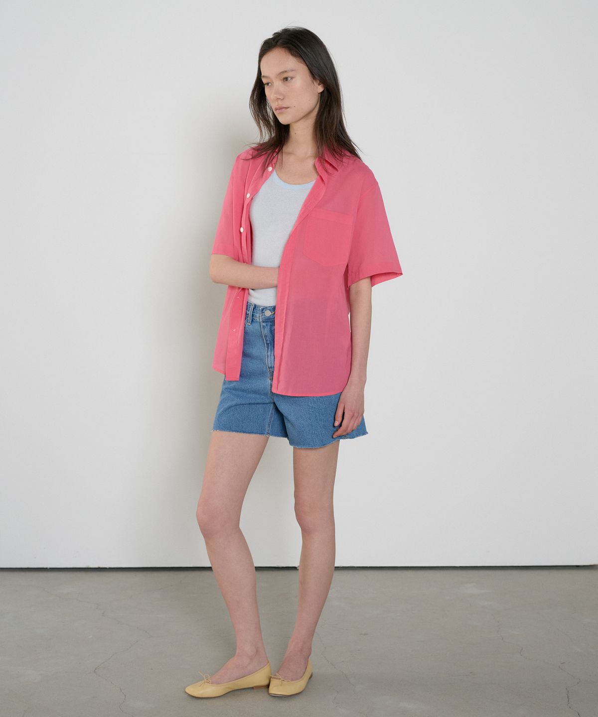 정감 스튜디오(JEONGGAM STUDIOS) Denim Shorts_2 Color