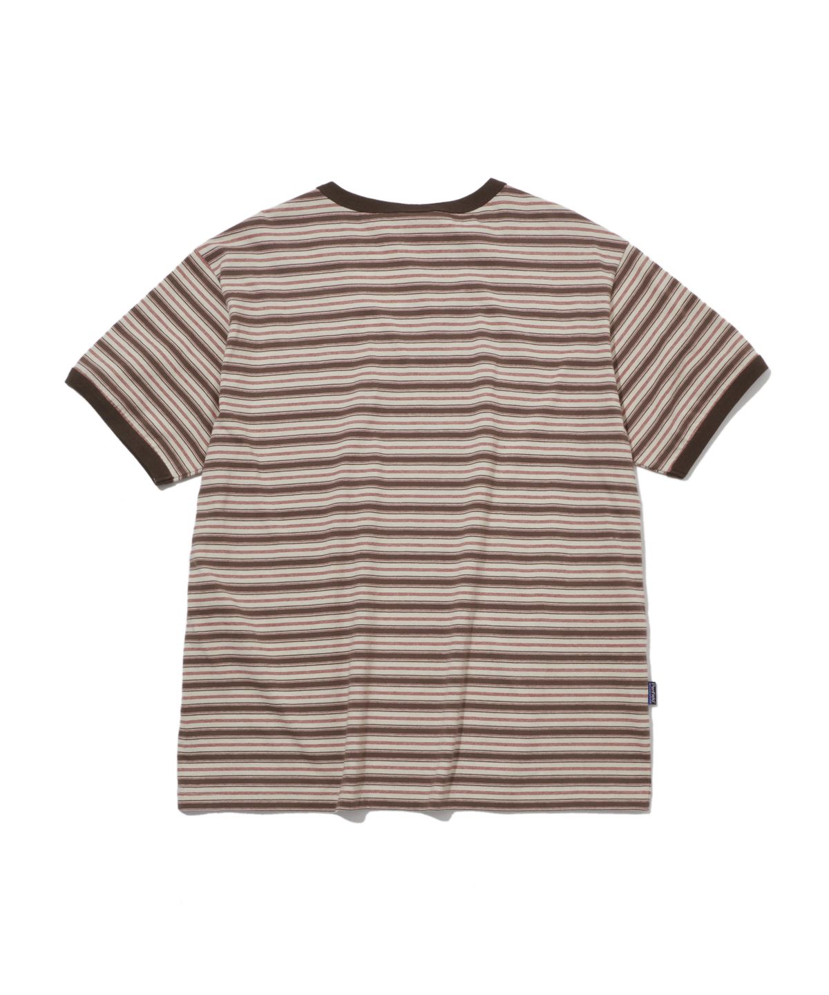 펜필드(PENFIELD) [주니어]멀티 스트라이프 파운더스 티셔츠 브라운_FS2KT33K