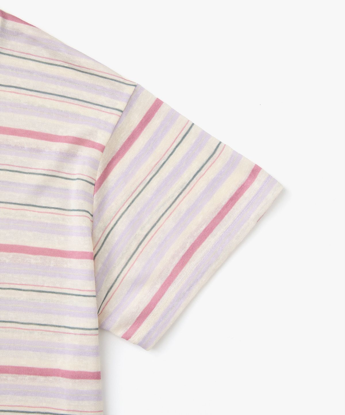정감 스튜디오(JEONGGAM STUDIOS) Rayon Blend Stripe Tee_3 Color