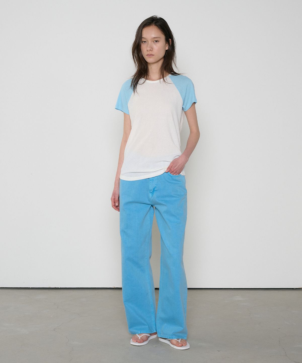 정감 스튜디오(JEONGGAM STUDIOS) Straight-Fit Denim Pants_2 Color